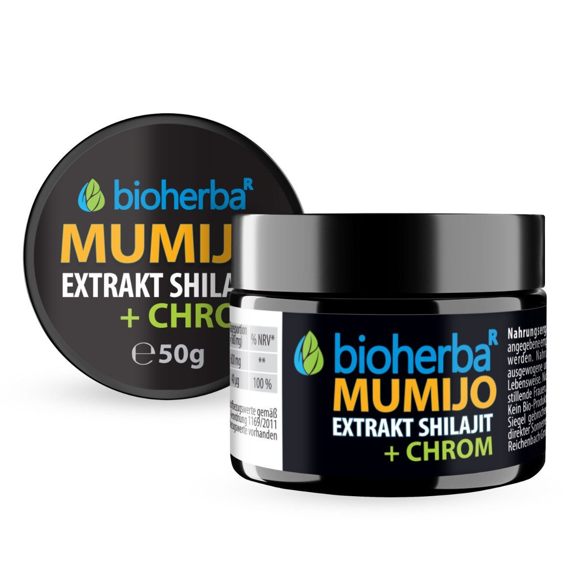 BIOHERBA R Mumijo Extrakt Shilajit 50g Nahrungsergänzungsmittel