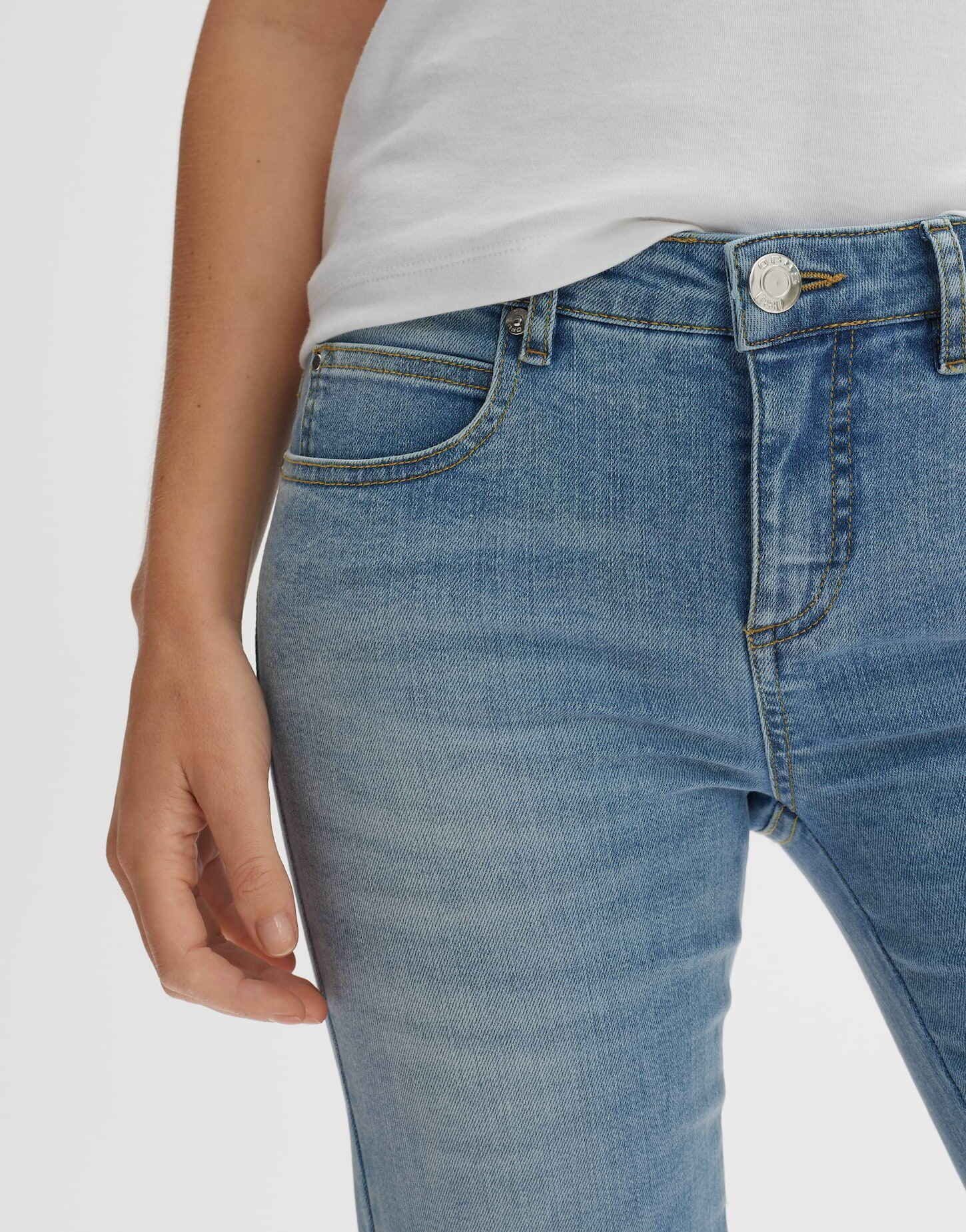 OPUS Bootcut-Jeans Melasi