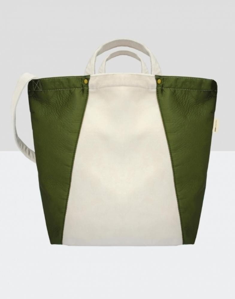 Umhängetasche Kiyomi Satin + Velvet Tote Bag 43 x 37 x 14 cm
