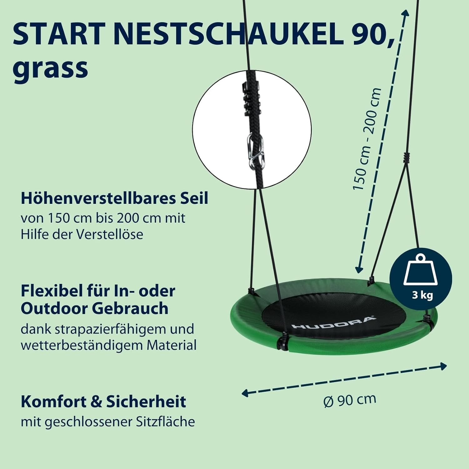 Hudora Nestschaukel "Start 90" günstig online kaufen