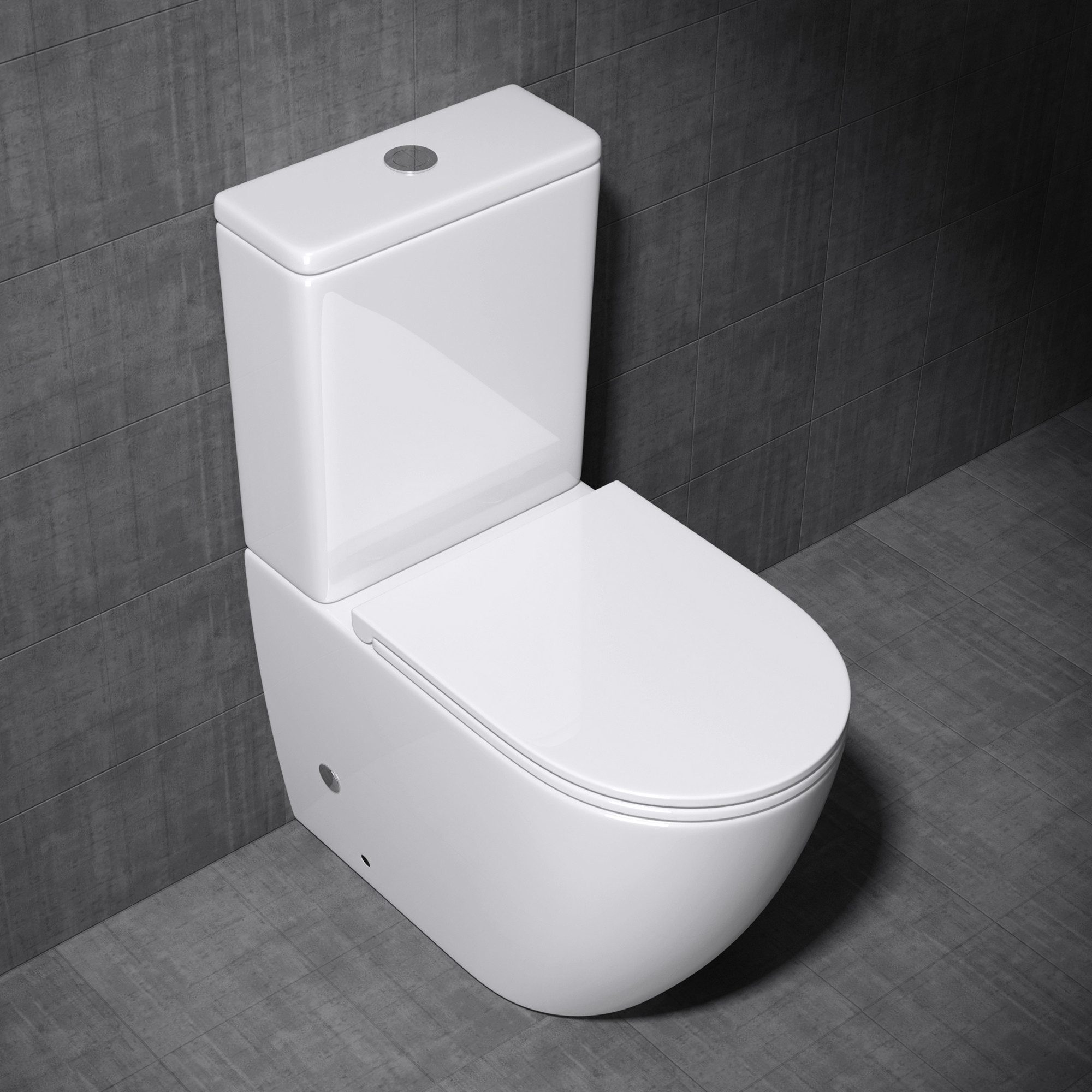 Mai & Mai Tiefspül-WC Spülrandlos StandWC günstig online kaufen