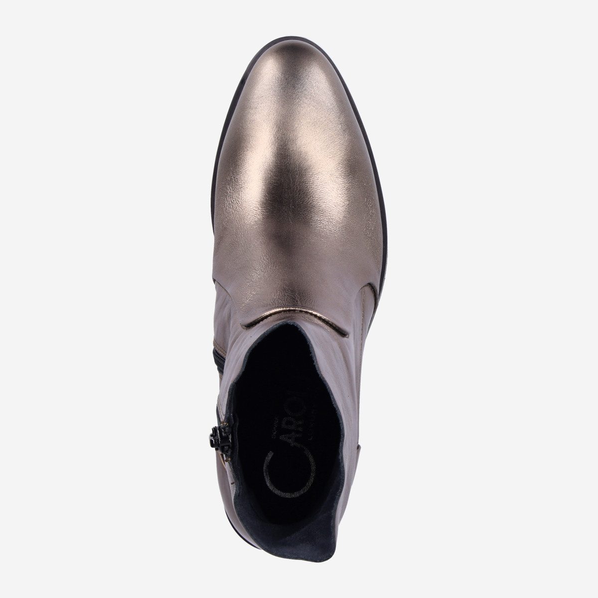 Donna Carolina Donna Carolina ZERO5 CDF 50.005.001-001, Stiefeletten, Silber, Damen Stiefelette