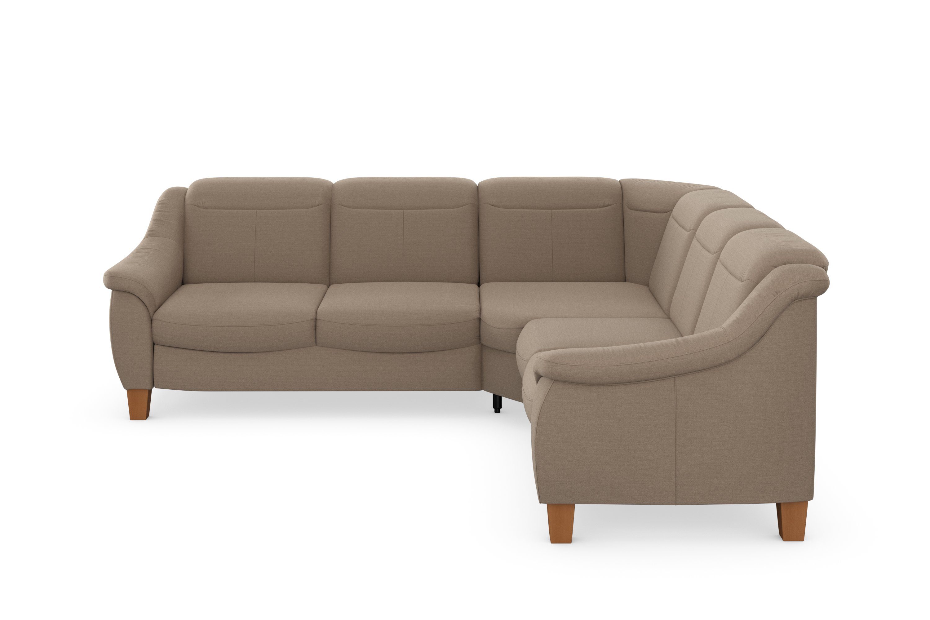 Home affaire Ecksofa Caldera L-Form, Federkern, günstig online kaufen