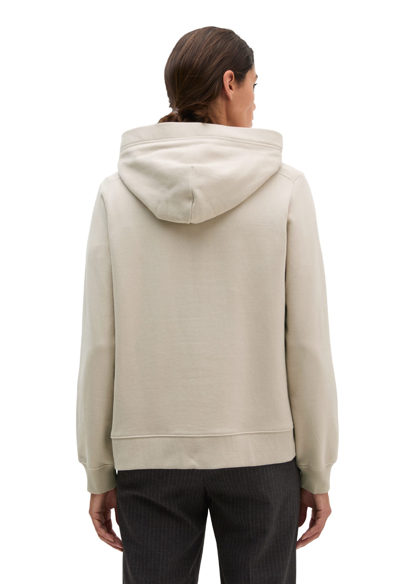 Marc O'Polo Sweatshirt mit gepeachter Oberfläche