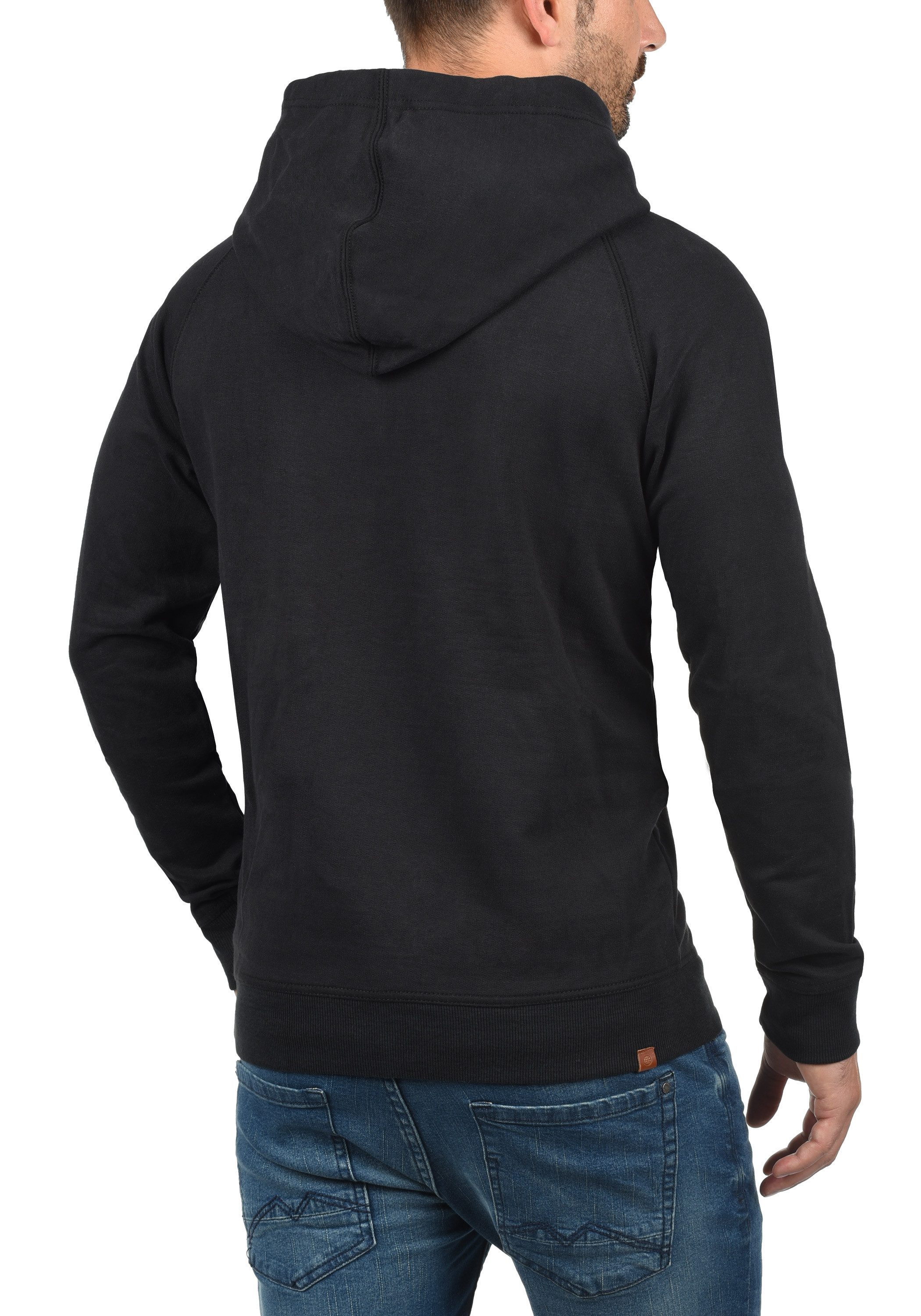 Blend Kapuzenpullover BHSales Kapuzensweatshirt mit Cross-Over Kragen