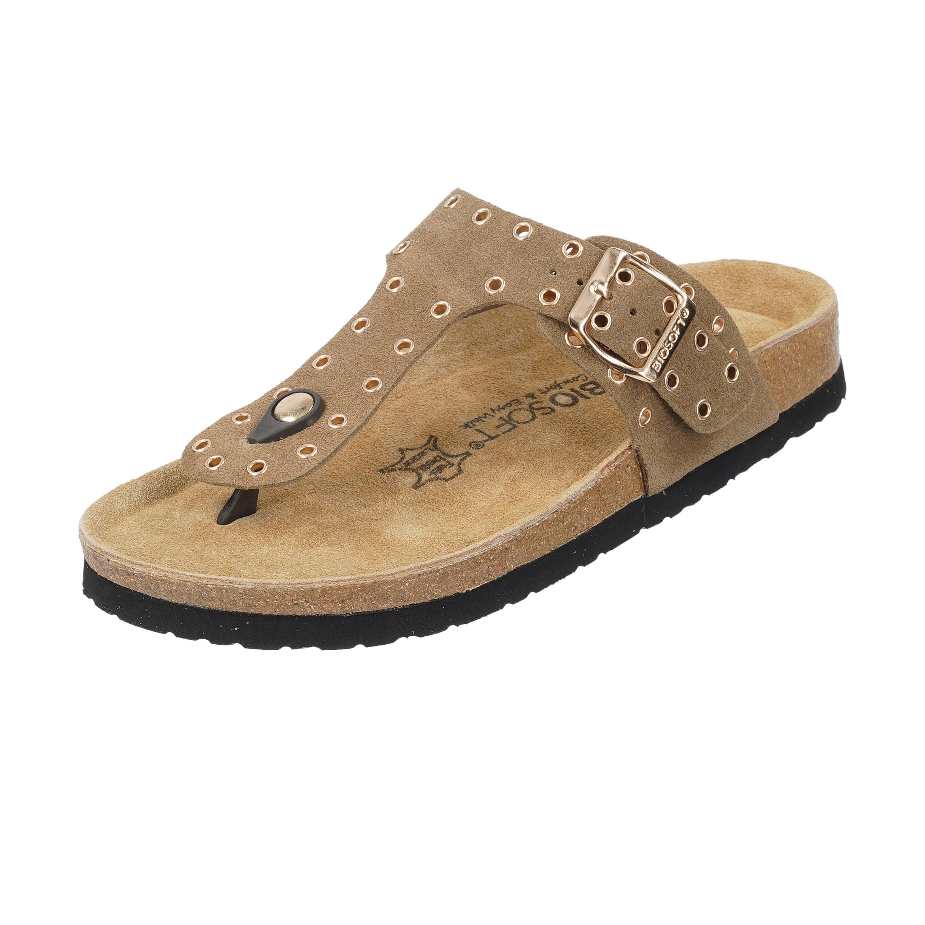 Biosoft Comfort & Easy Walk Zehentrenner Nieten Sandale
