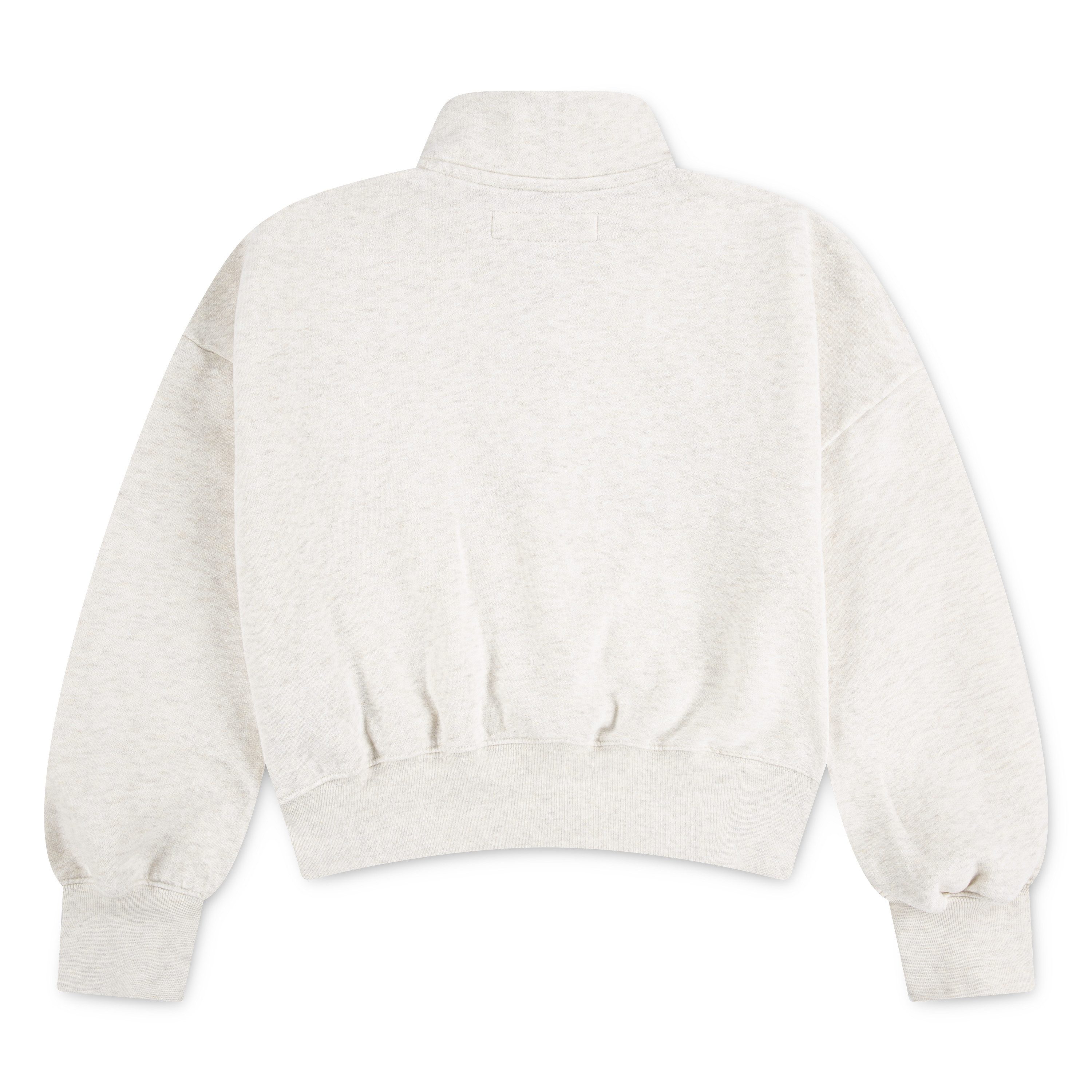 Abercrombie Kids Sweater AFG ESSENTIAL 1/4 ZIP PU mit Stehkragen und Zipper-Reißverschluss, for girls