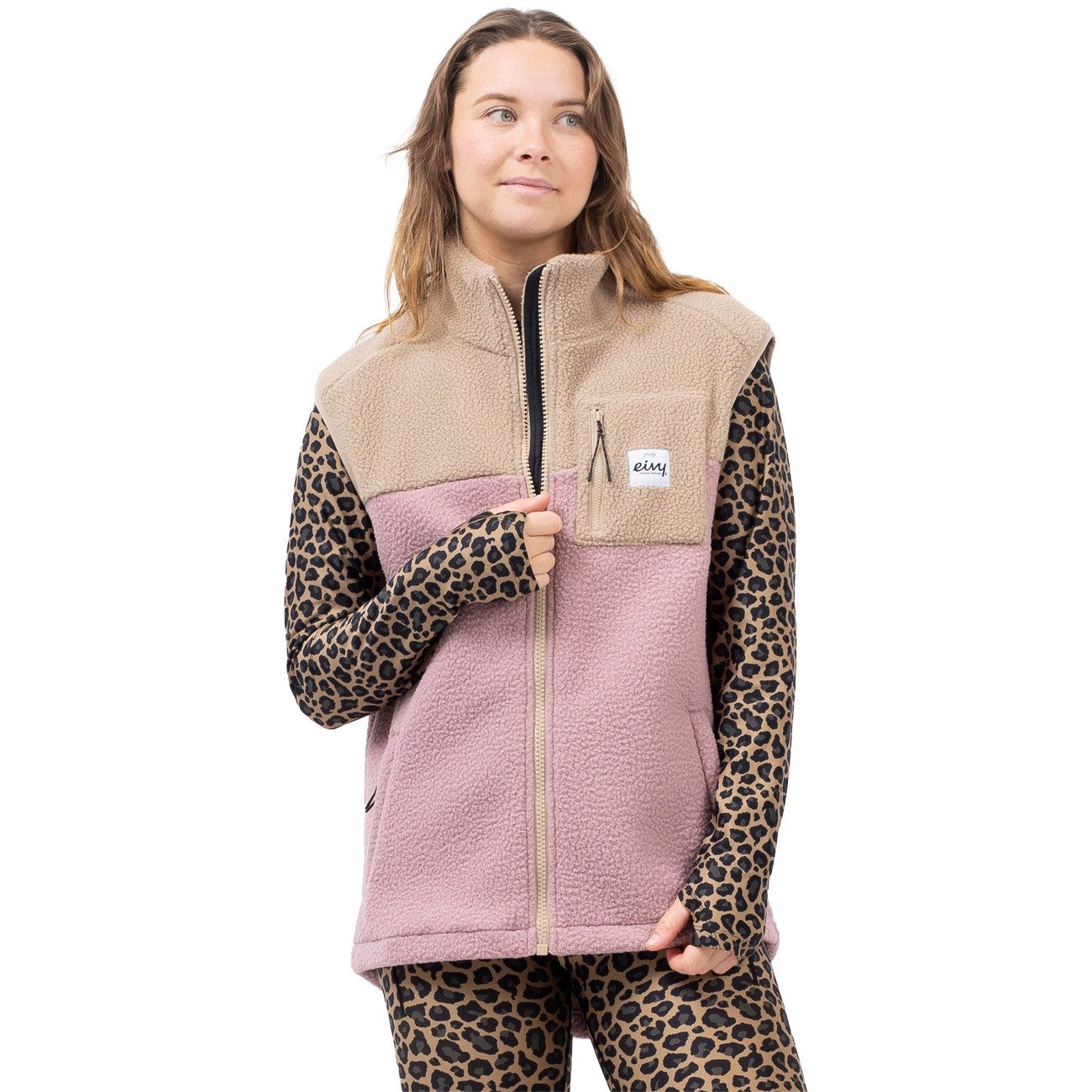 Eivy Fleecejacke Lumberjackie Sherpa Vest Lumberjackie Sherpa Vest günstig online kaufen