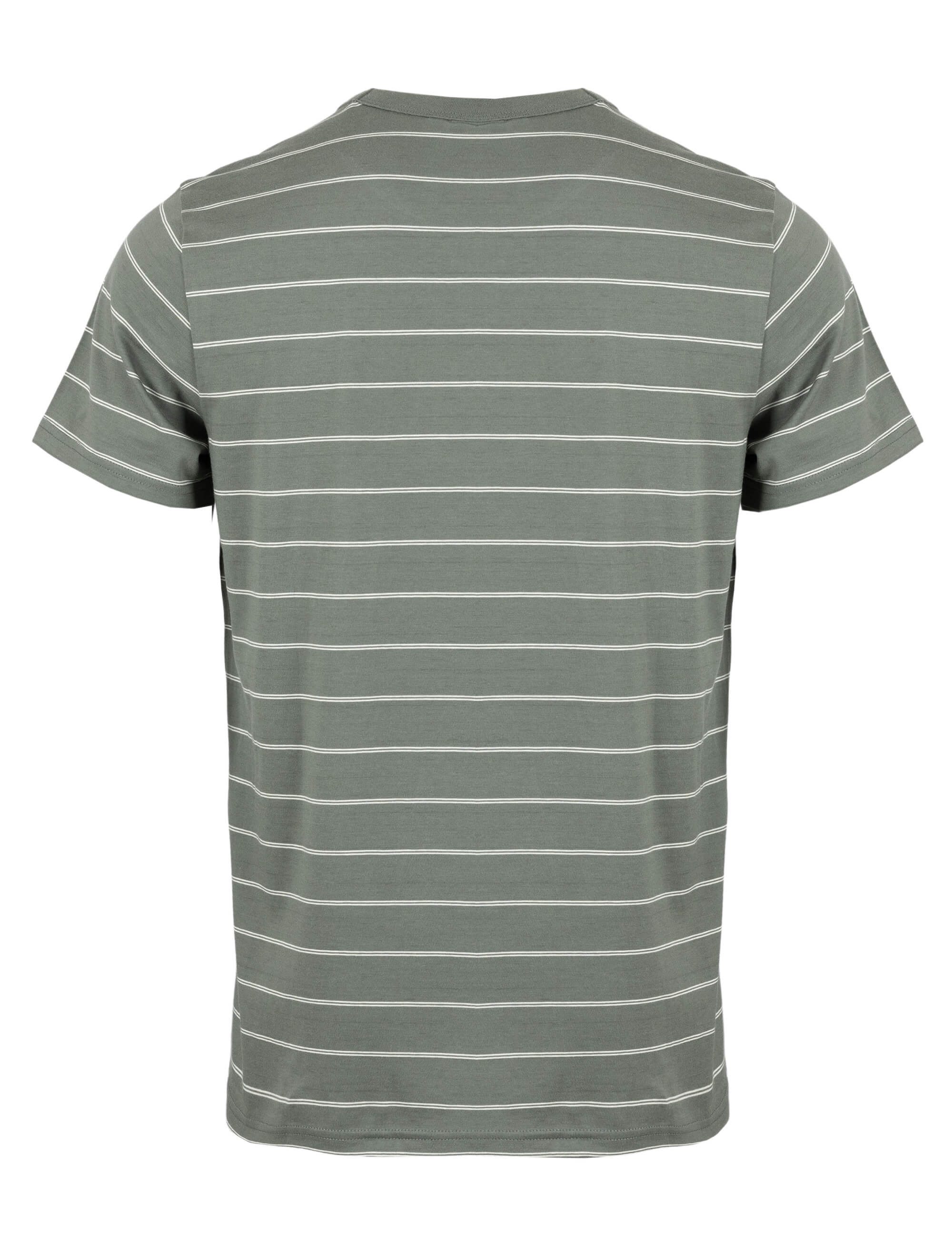 ROADSIGN australia T-Shirt Urban Lines (1, 1-tlg., 1) Streifenoptik mit Rundhals, aus 100% Baumwolle, zeitloser Look