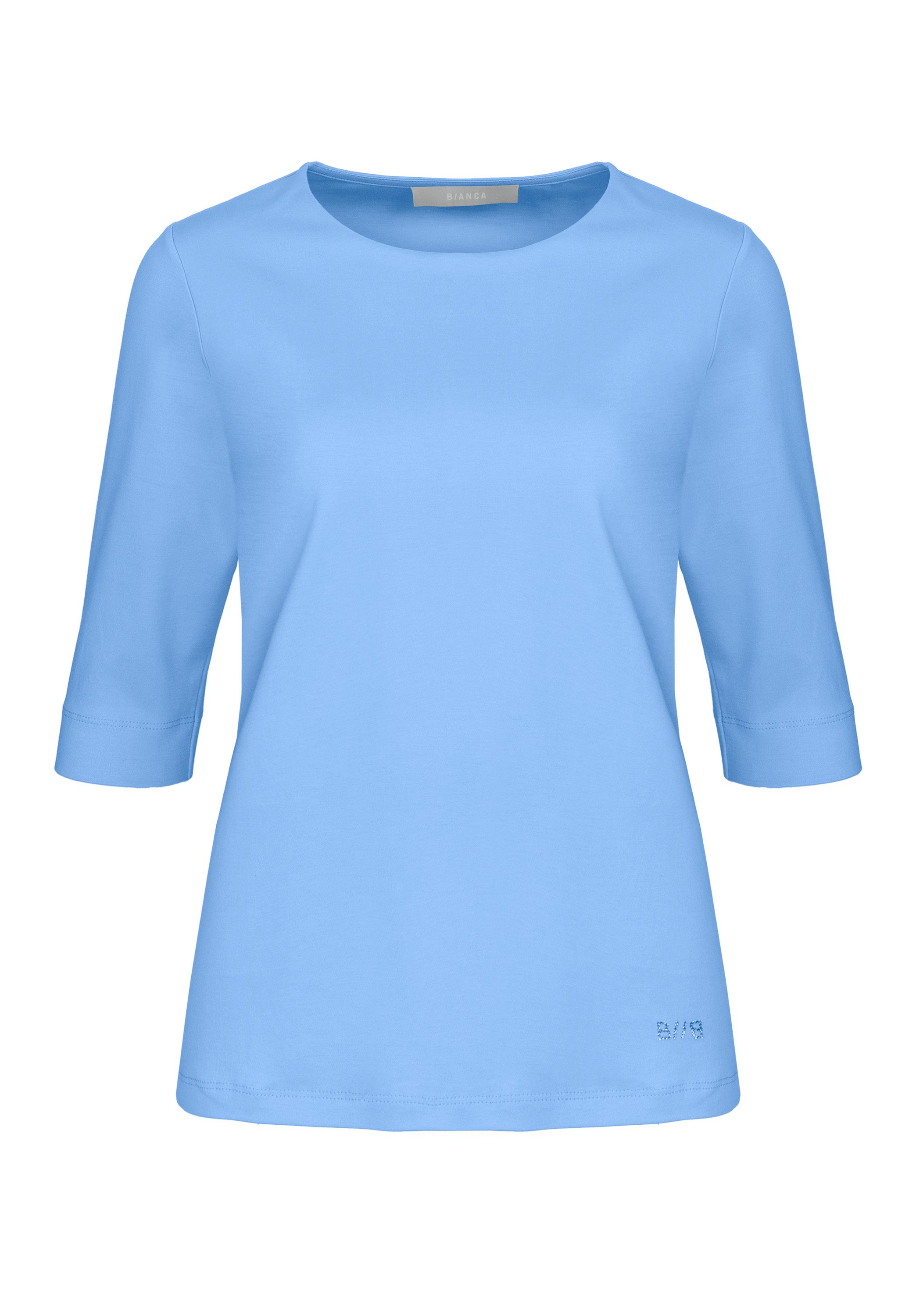 bianca Rundhalsshirt DINI aus softer Jersey-Qualität günstig online kaufen