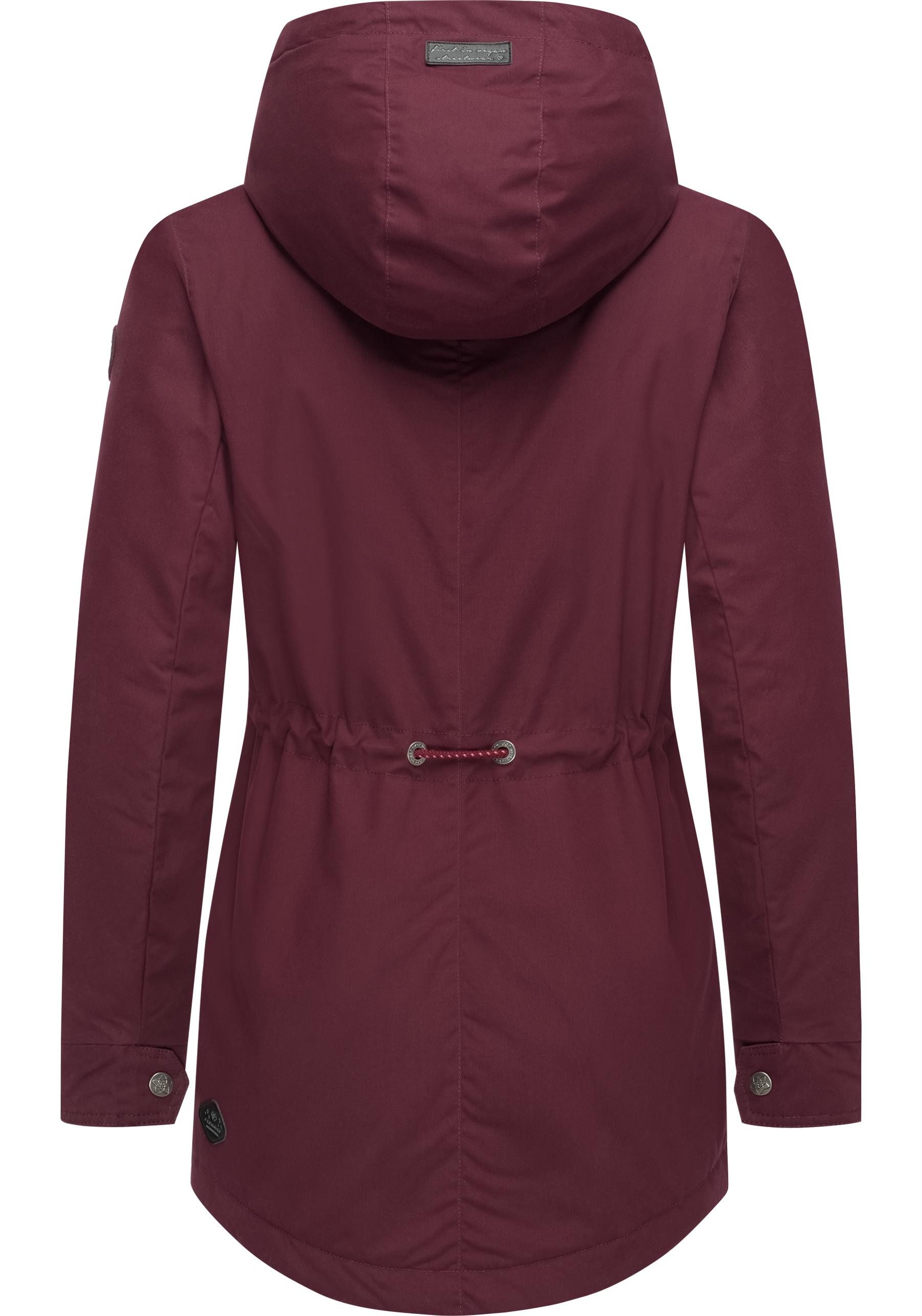 Ragwear Winterjacke Monadis Black Label stylischer Winterparka für die kalte Jahreszeit