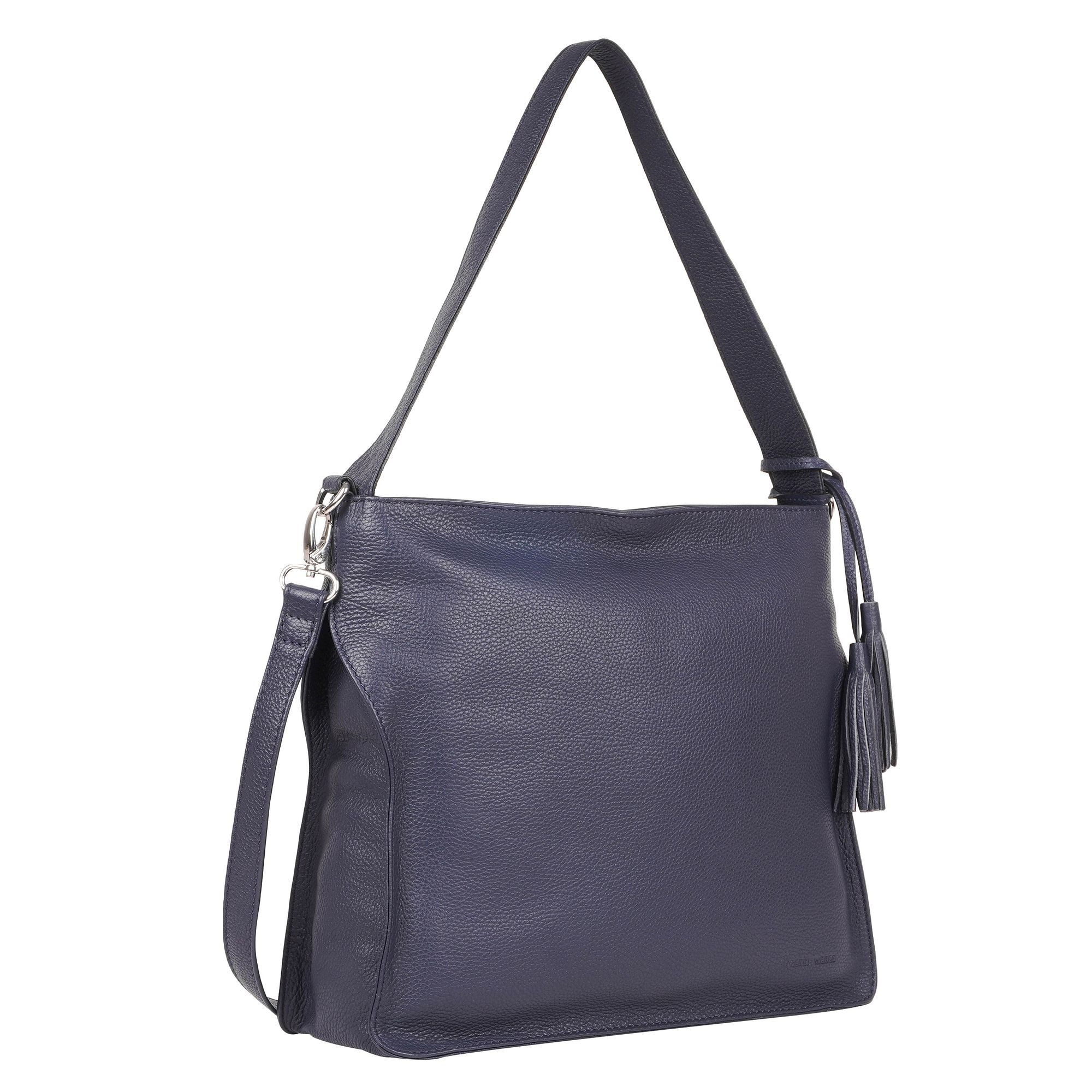 GERRY WEBER Schultertasche Cadiz, Leder