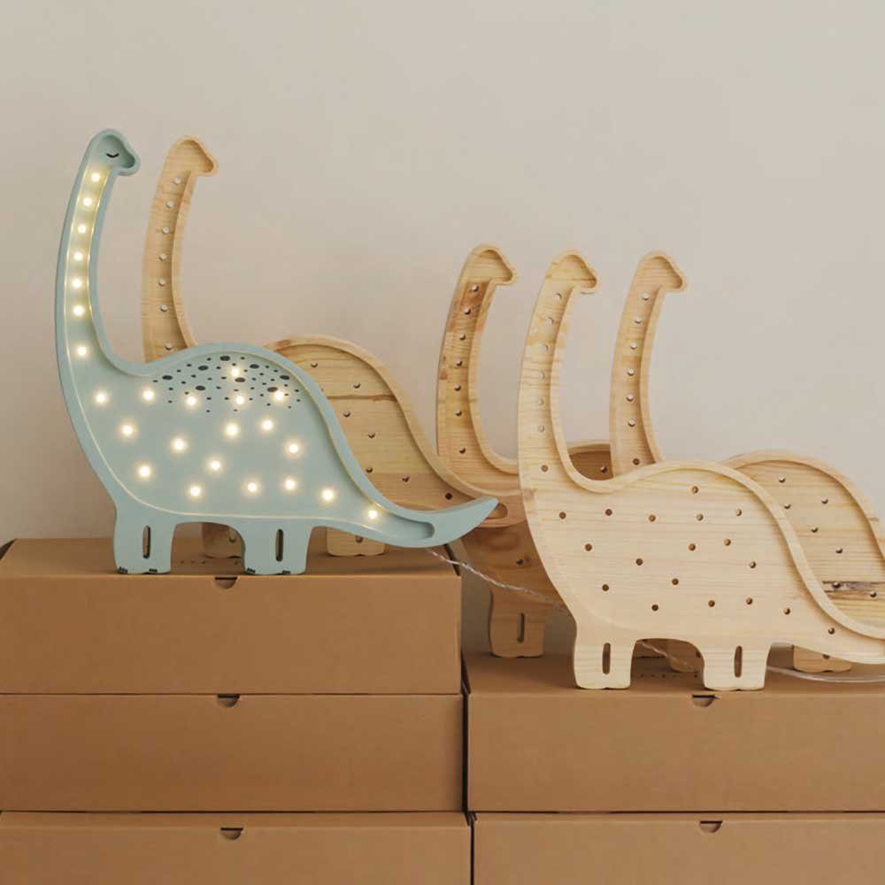 Braun Tischleuchte lights Diplodocus Dino Kinderleuchte little