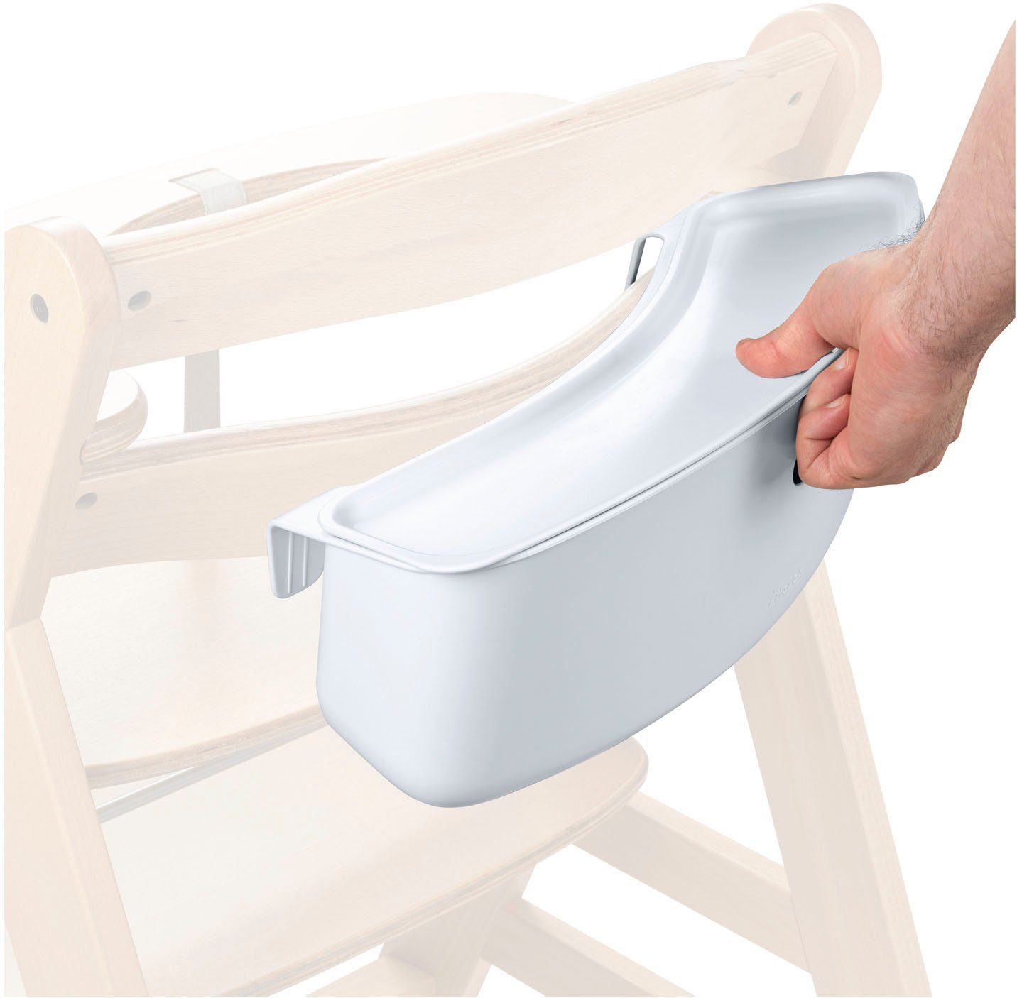 Hauck Aufbewahrungsbox Highchair Box S, white, für Hochstühle