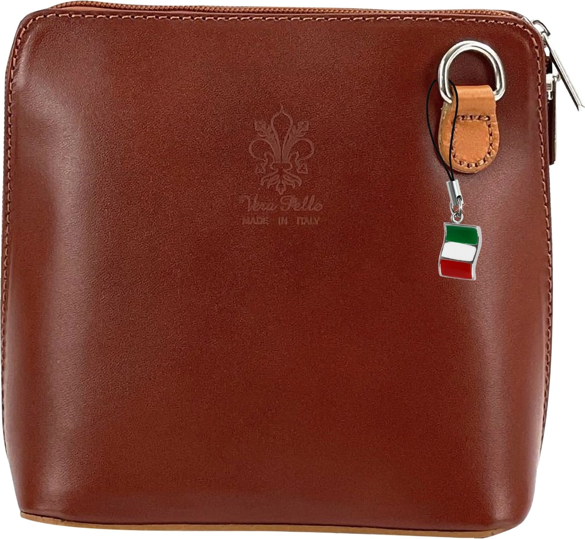 Schultertasche Florence Mini Damen Umhängetasche braun
