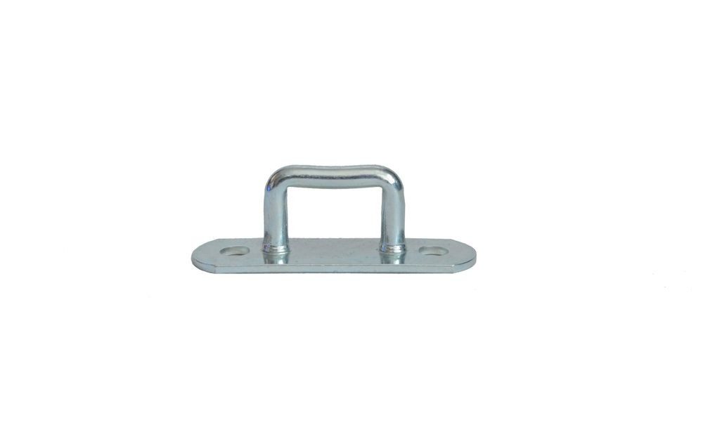 Miederhoff Anhänger 50x Bügel-/ Riemenkrampen - 24x23 mm - Planenhaken - Stahl verzinkt