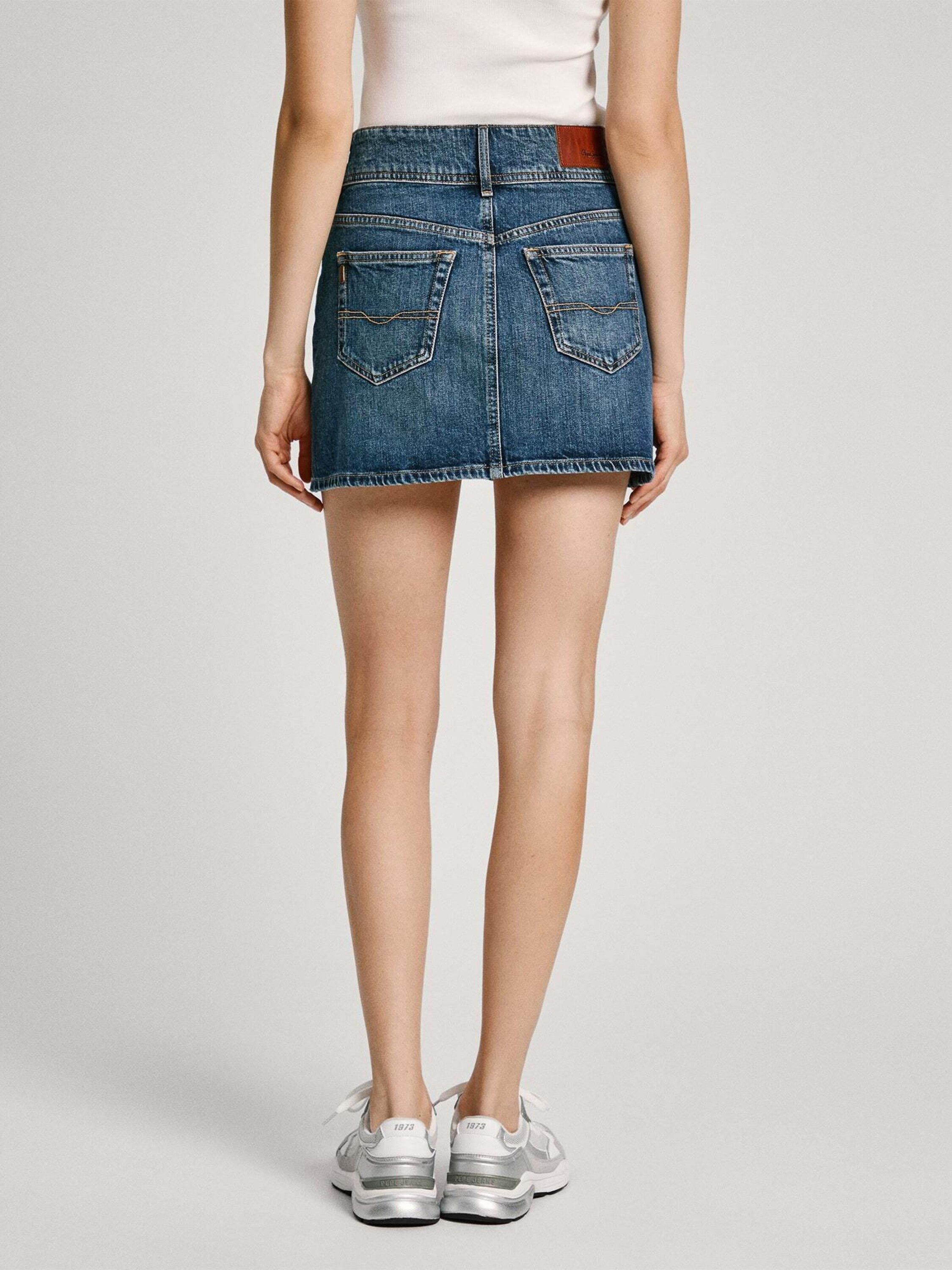 Pepe Jeans Jeansrock (1-tlg) Plain/ohne Details