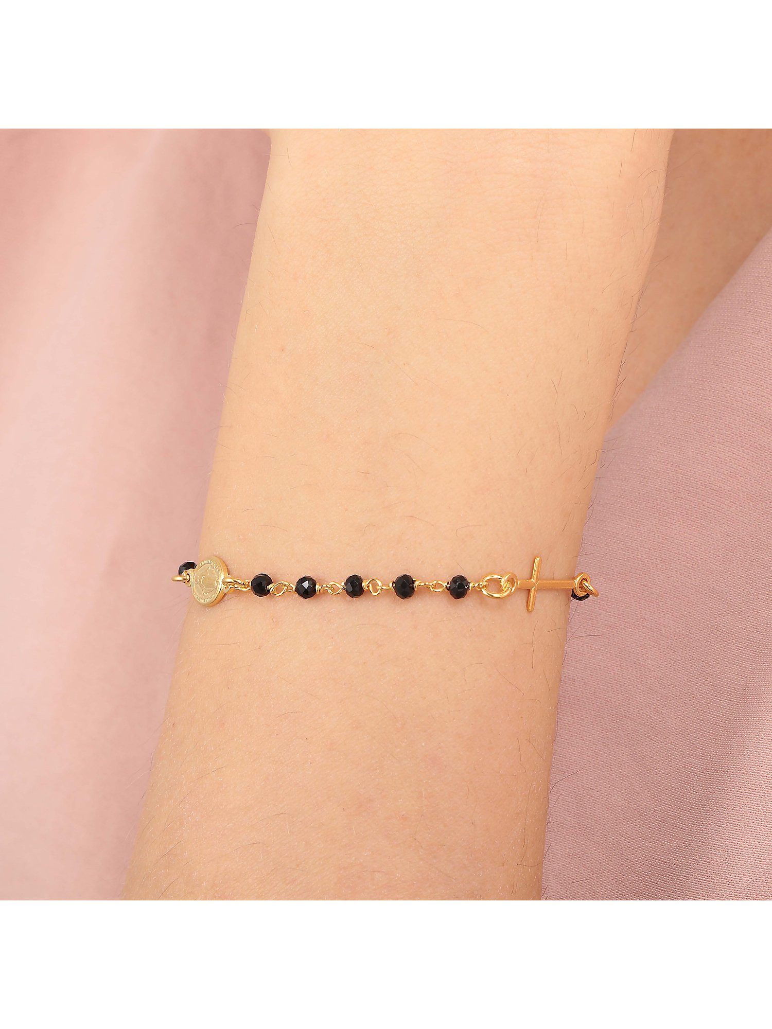 CHRIST Silberarmband CHRIST Damen-Armband 925er Silber, recycelt Kreuz, Modern – Bild 5 von 5