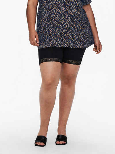 ONLY CARMAKOMA Radlerhose CARTIME LIFE SHORTS LIFE WITH LACE NOOS