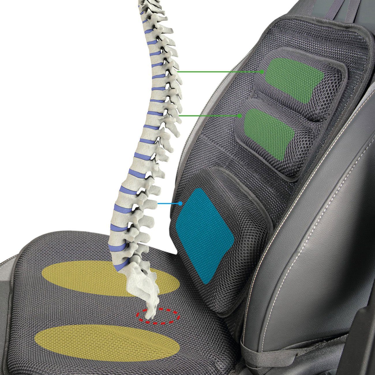 Sitzauflage Ergonomische AutositzAuflage