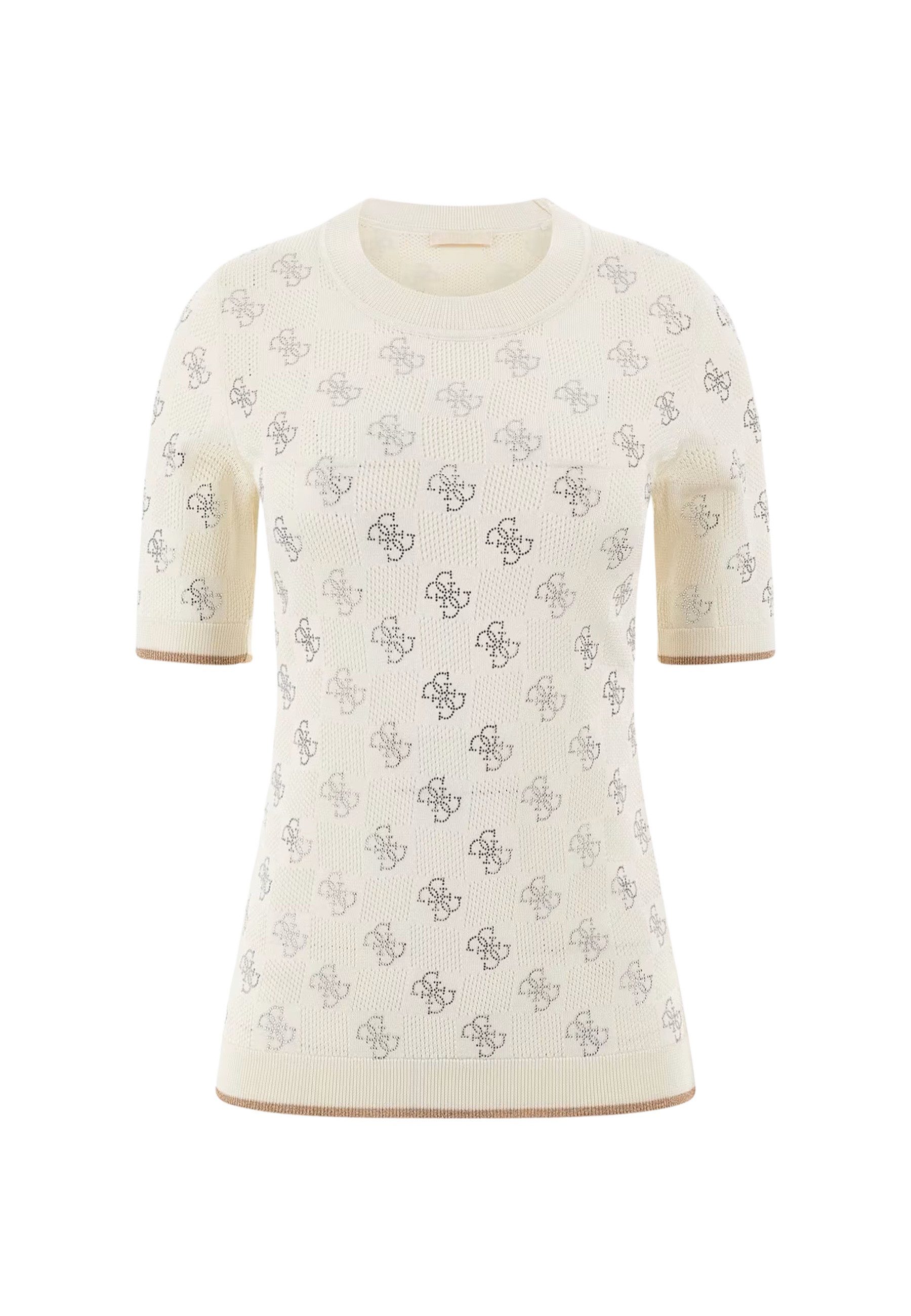 Guess Strickpullover Pullover ROSIE Strickpullover R- Neck (1-tlg) günstig online kaufen