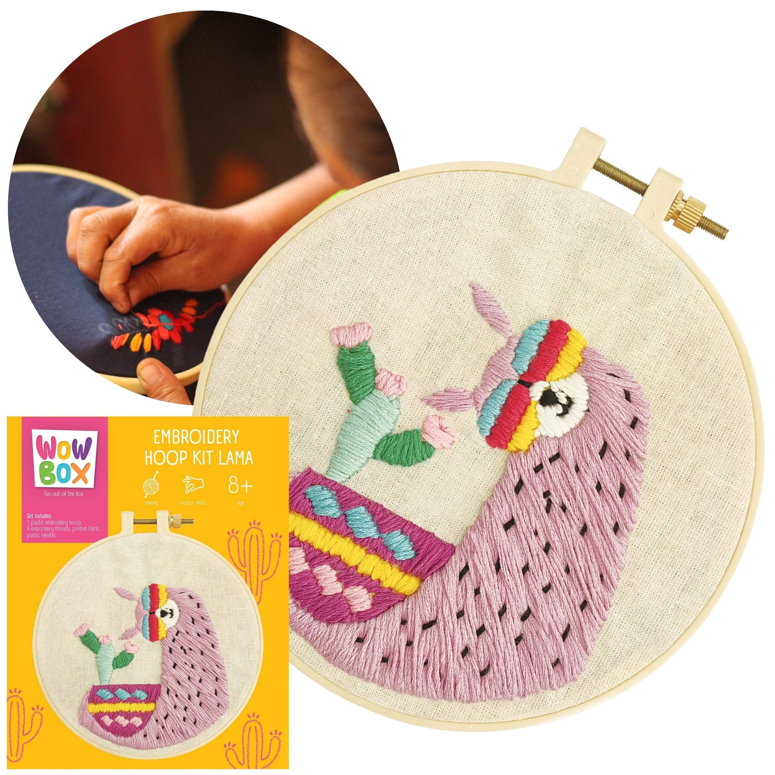 WOW Stickerbuch Wow Box - Lama Stickset, Kreativset 8+