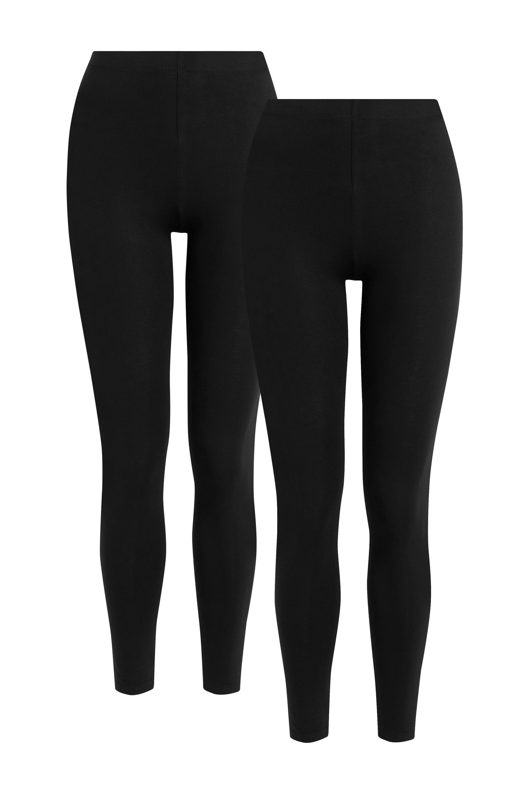Leggings Lange Leggings im 2er-Pack