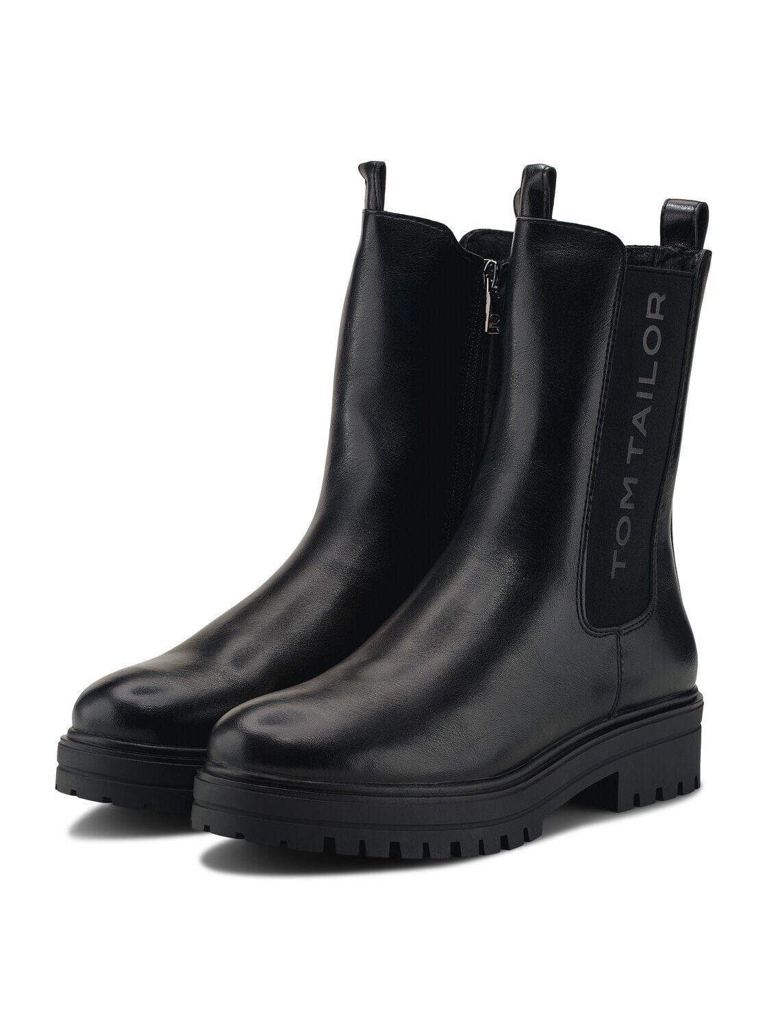 TOM TAILOR Shoes Licence Stiefel (1-tlg) Gefütterte Chelsea Boots