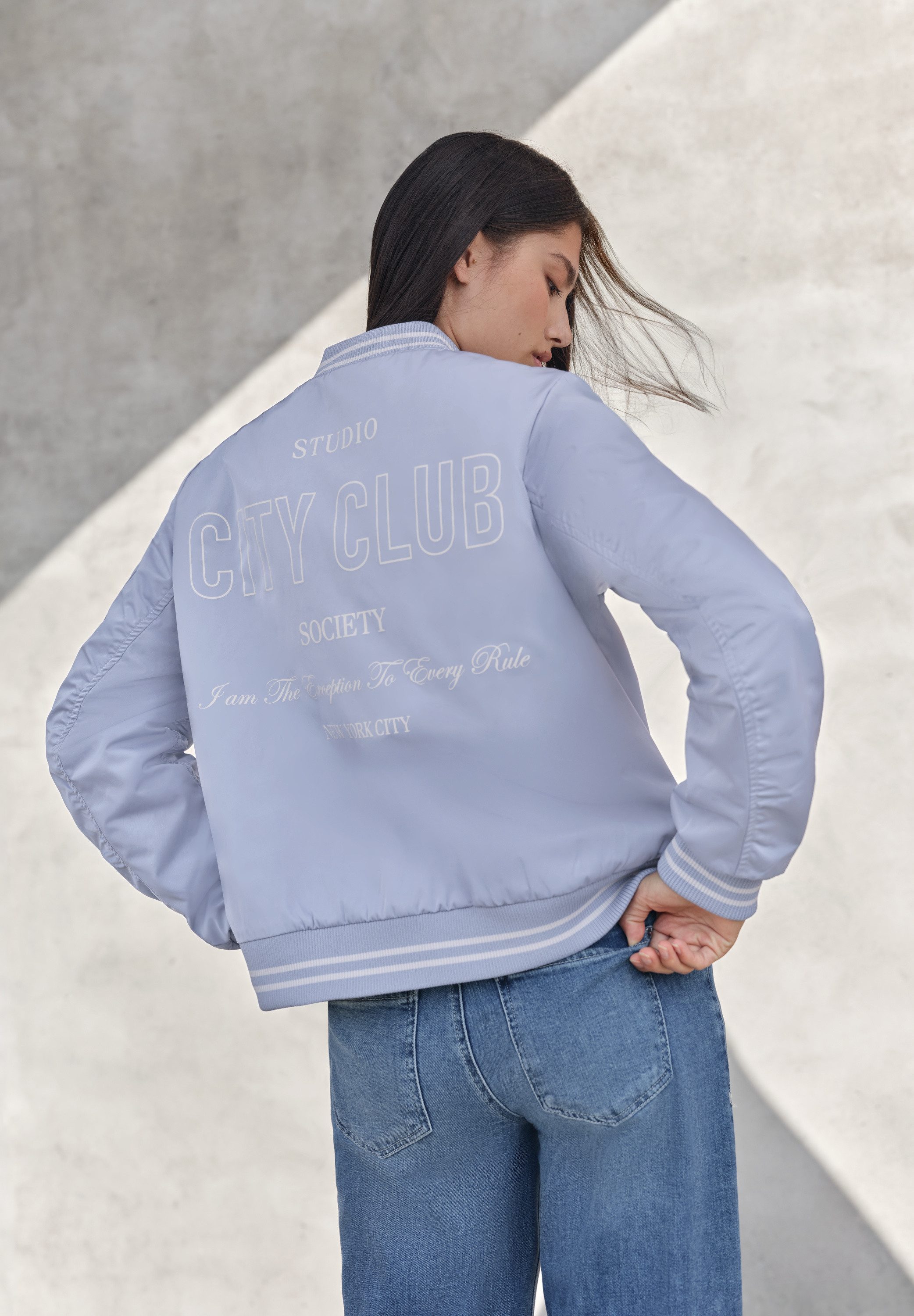 STREET ONE STUDIO Blouson Rundhalsausschnitt