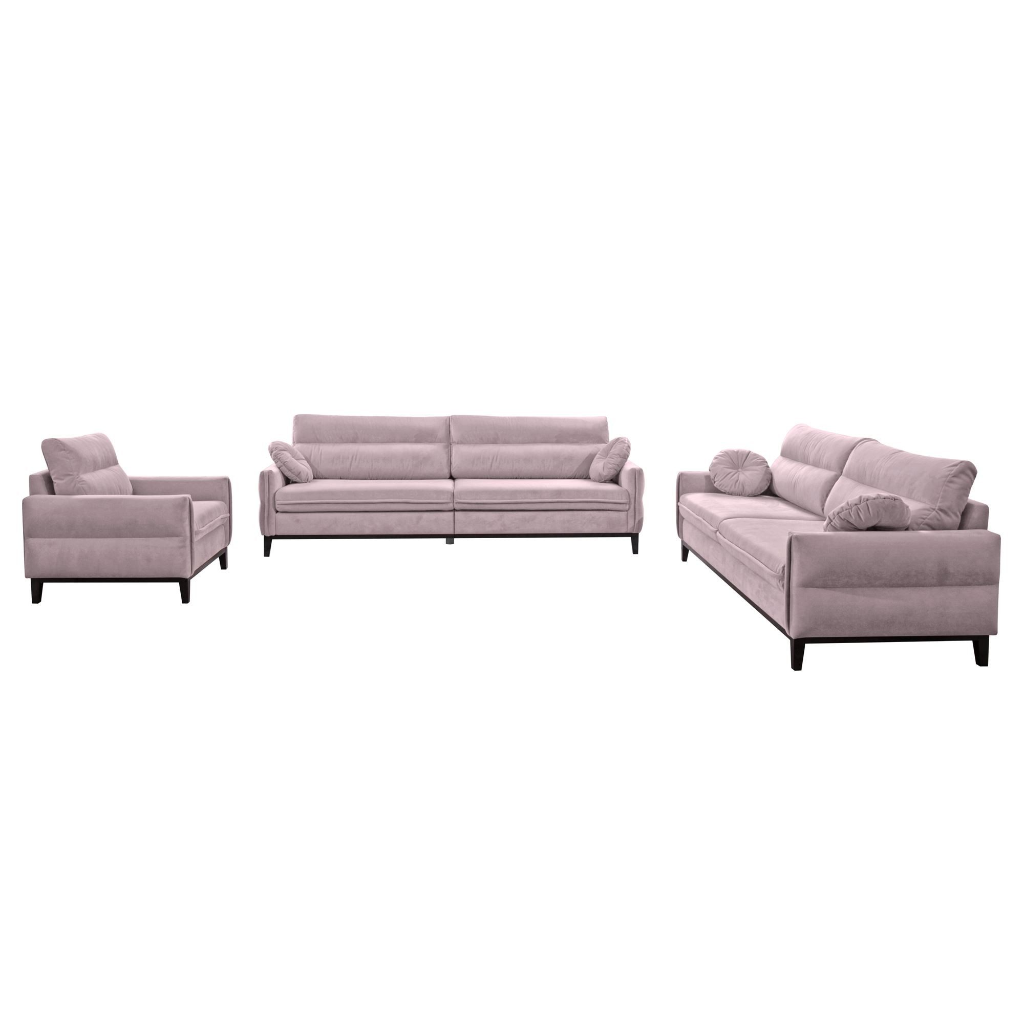 Beautysofa Polstergarnitur Belweder, (Couchgarnitur 321 Möbelset), günstig online kaufen