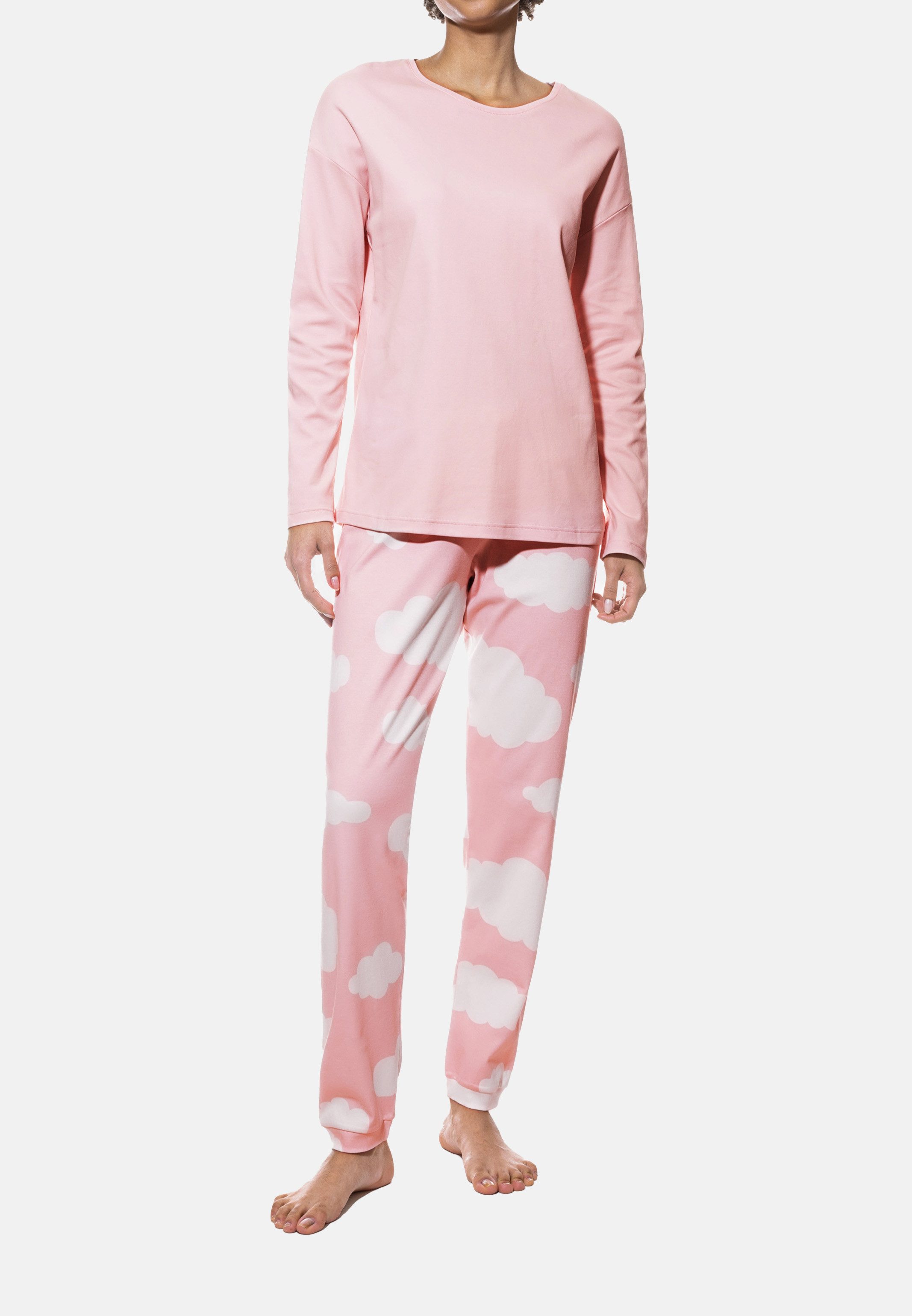 Mey Pyjama Clouds (Set, 2 tlg) Schlafanzug - Baumwolle - Atmungsaktiv