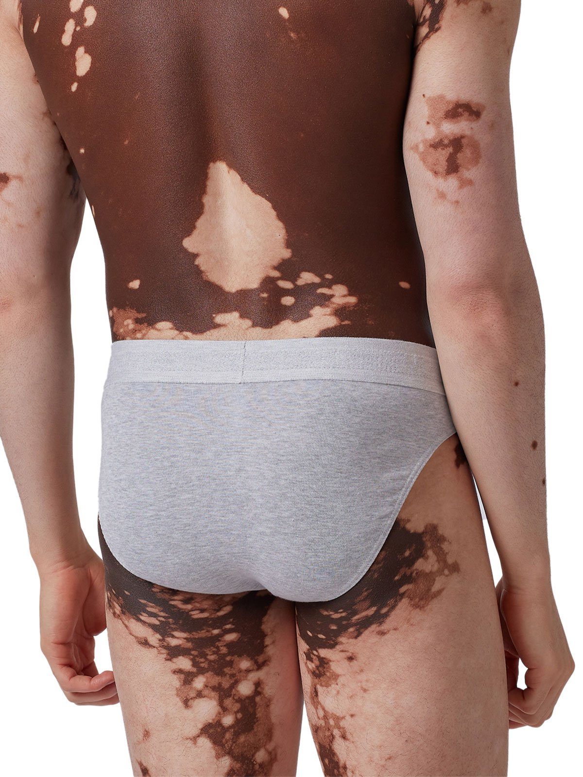 Skiny Slip Herren Brasil Slip 2er Pack Cotton Retro (Packung, 2-St) gerundeter Beinausschnitt