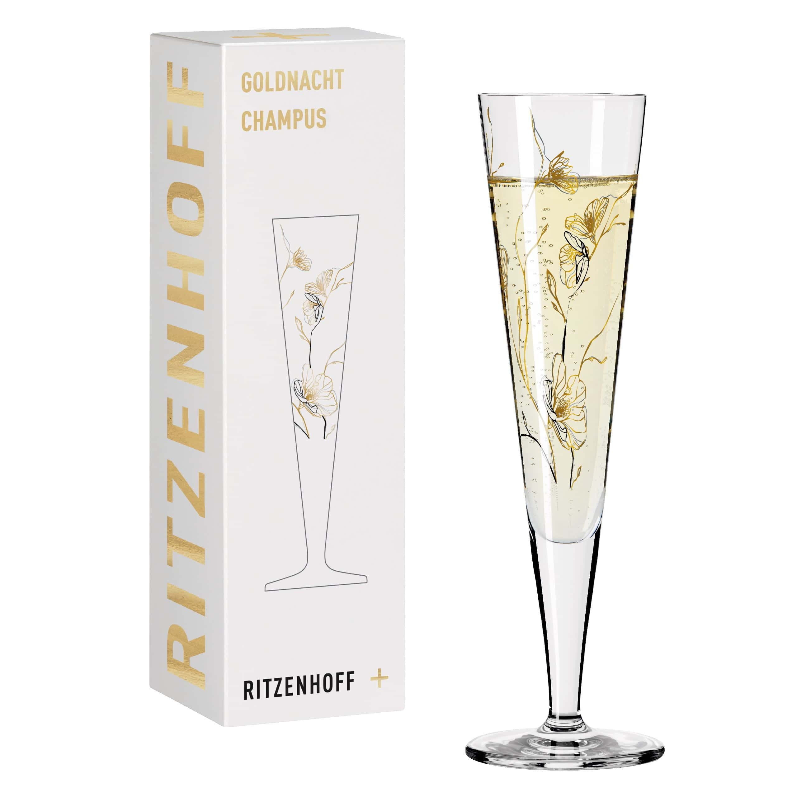 Ritzenhoff Champagnerglas Goldnacht