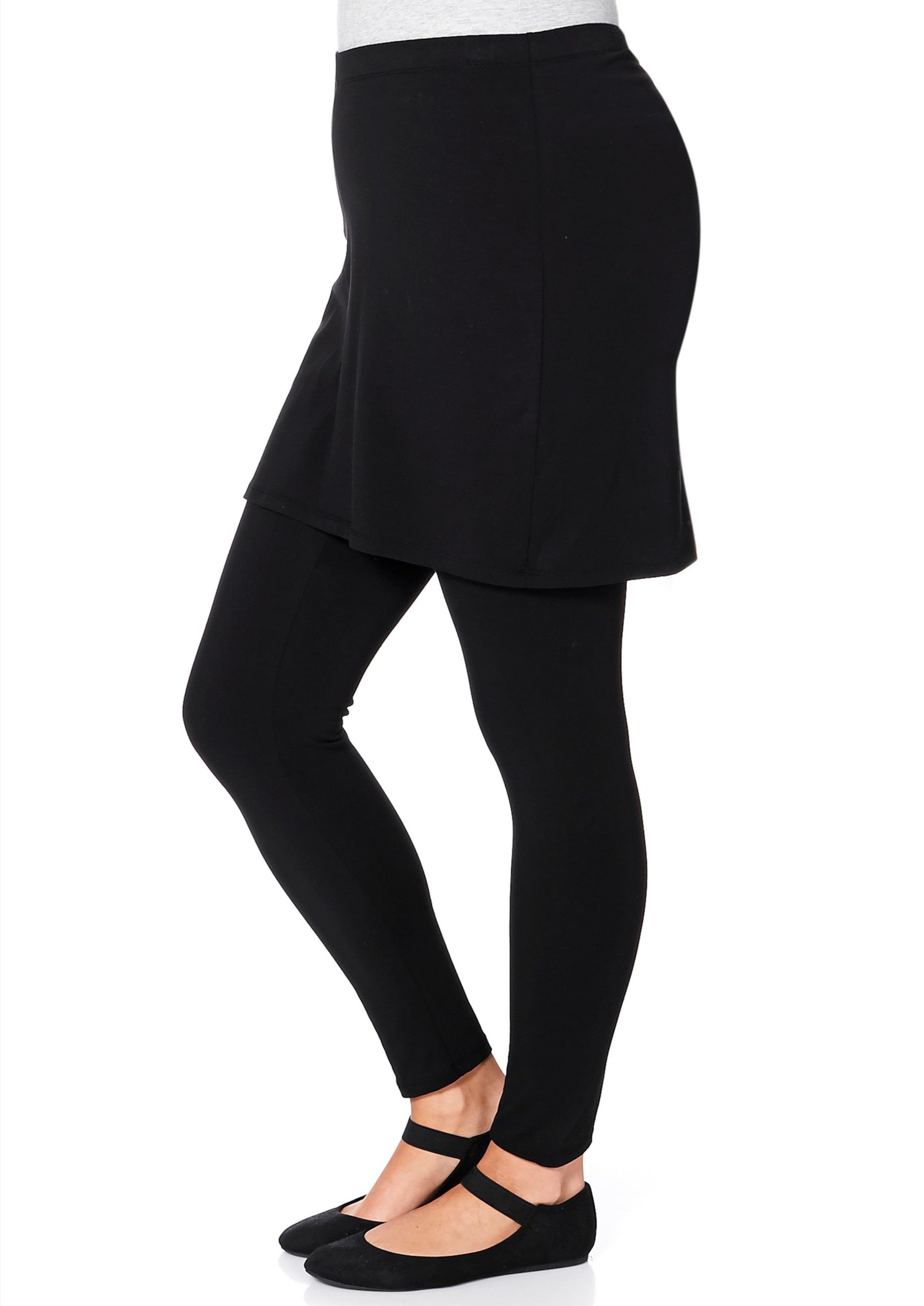 sheego by Joe Browns Jerseyhose Leggings Raffinierte Leggings mit Rock