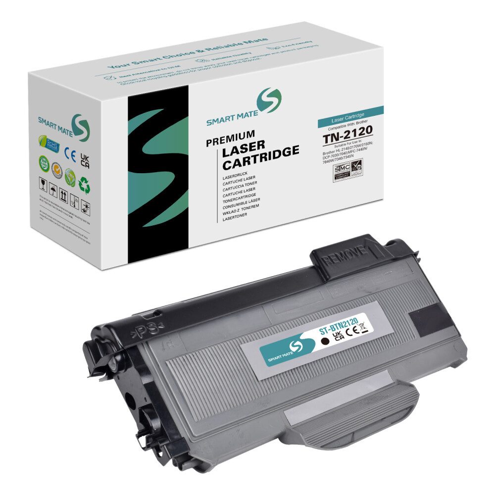 SmartMate Tonerpatrone SmartMate wiederaufbereitete toner Brother TN-2120, (1-St)