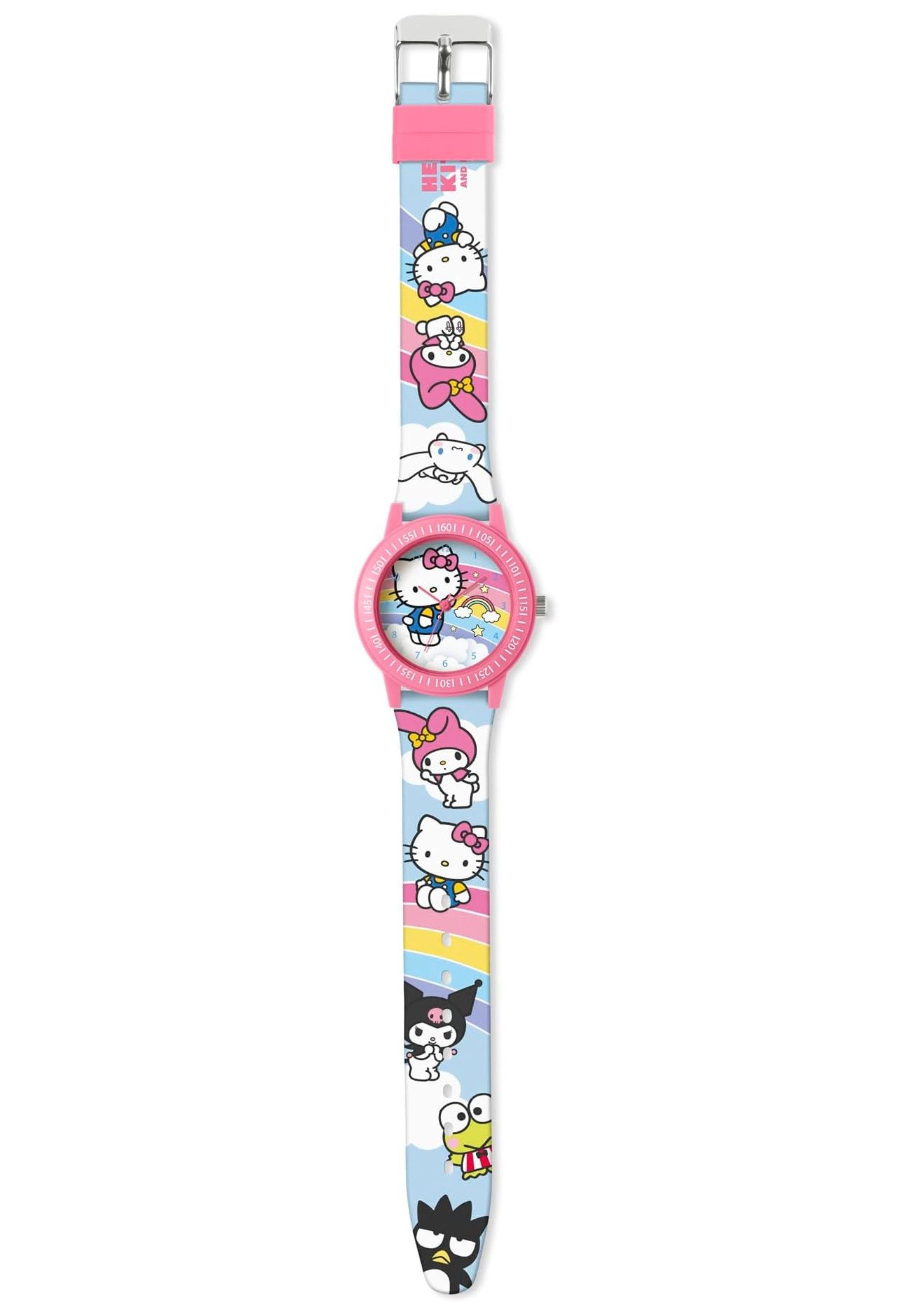SANRIO Automatikuhr Hello Kitty & Friends Lern-Uhr, (Set)