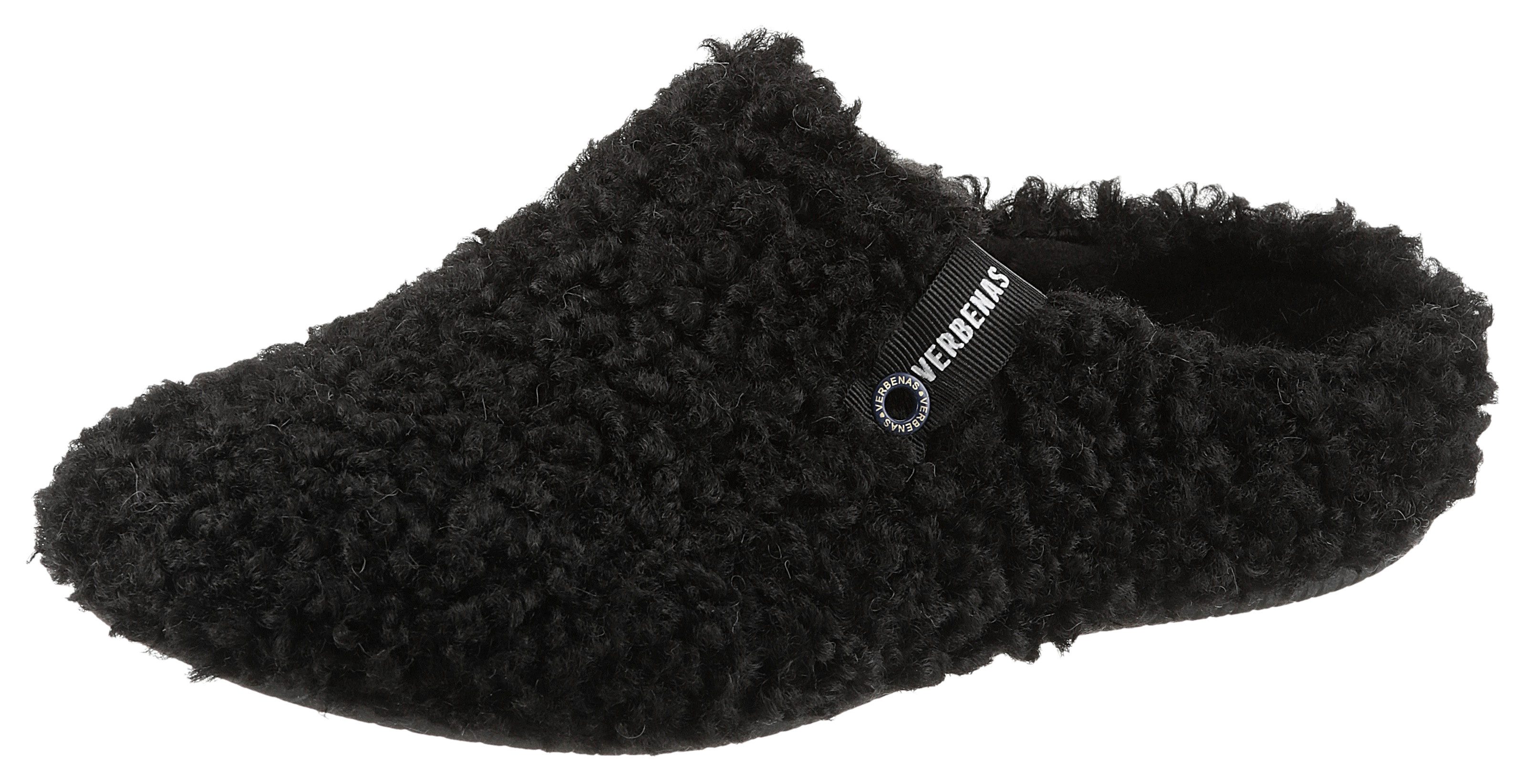 VERBENAS Pantoffel, Hausschuh, Homeslipper, Clog in kuscheliger Optik