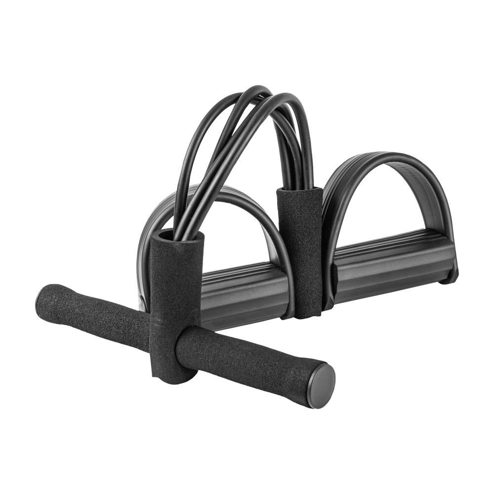 - CONTRAER - Bauchtrainer Fitness Set Bauchroller Springseile Fitnessband Bauchmuskeltrainer (5-St) – Bild 5 von 5