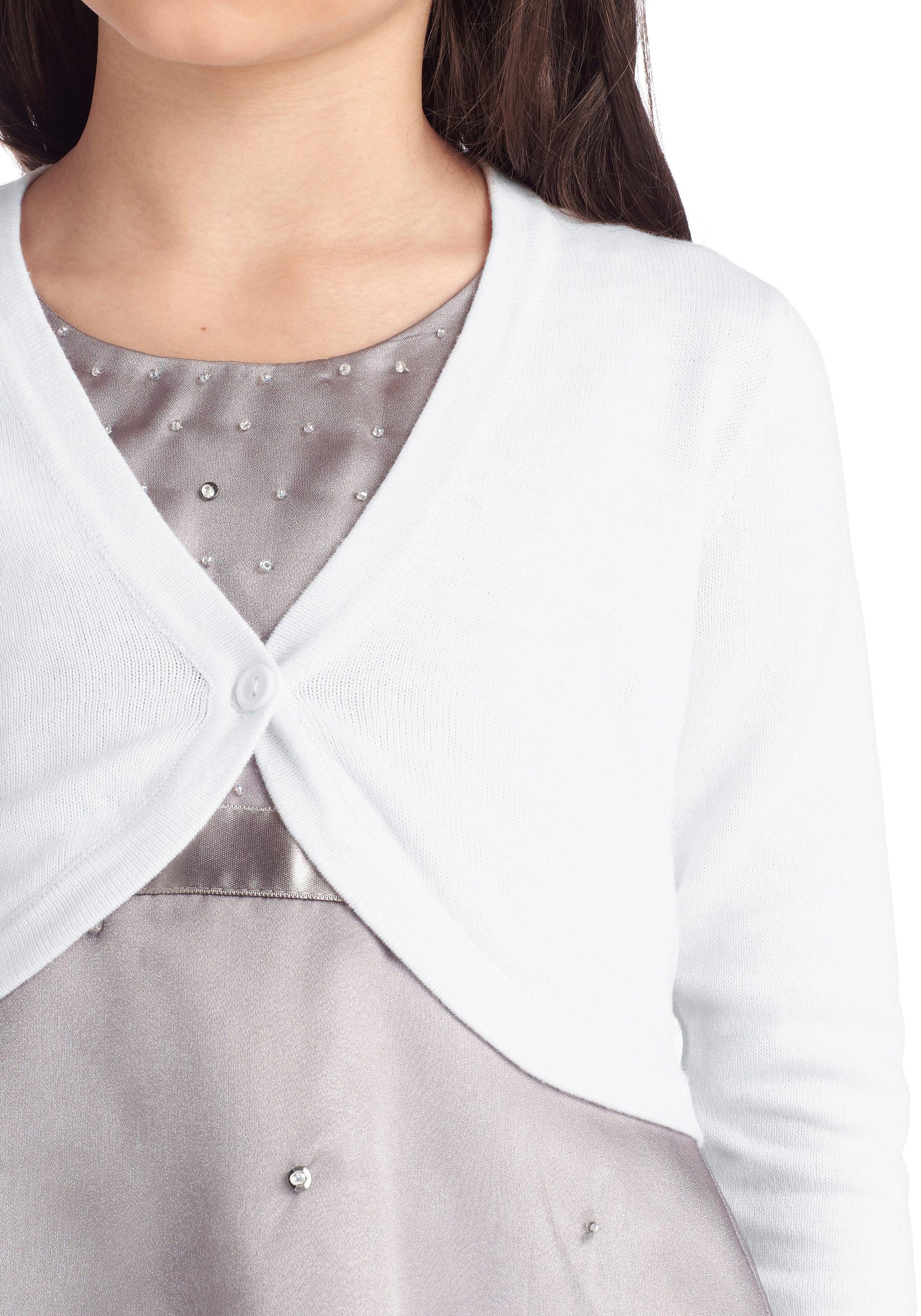 KIDSWORLD Bolero Strick-Bolerojacke aus weichem Feinstrick