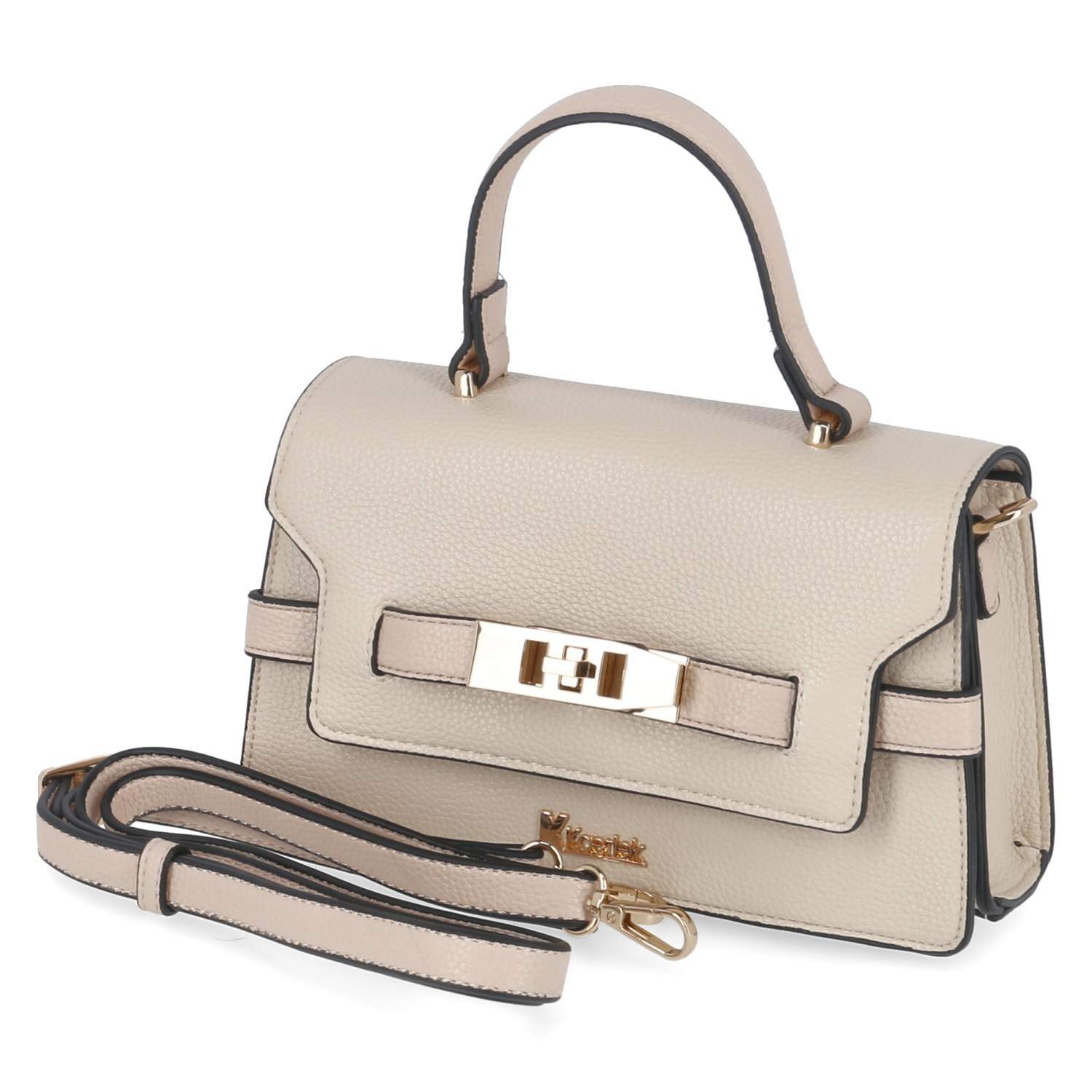 Kaerlek Handtasche Kaerlek 1006141-102 Damen Henkeltaschen Synthetik beige