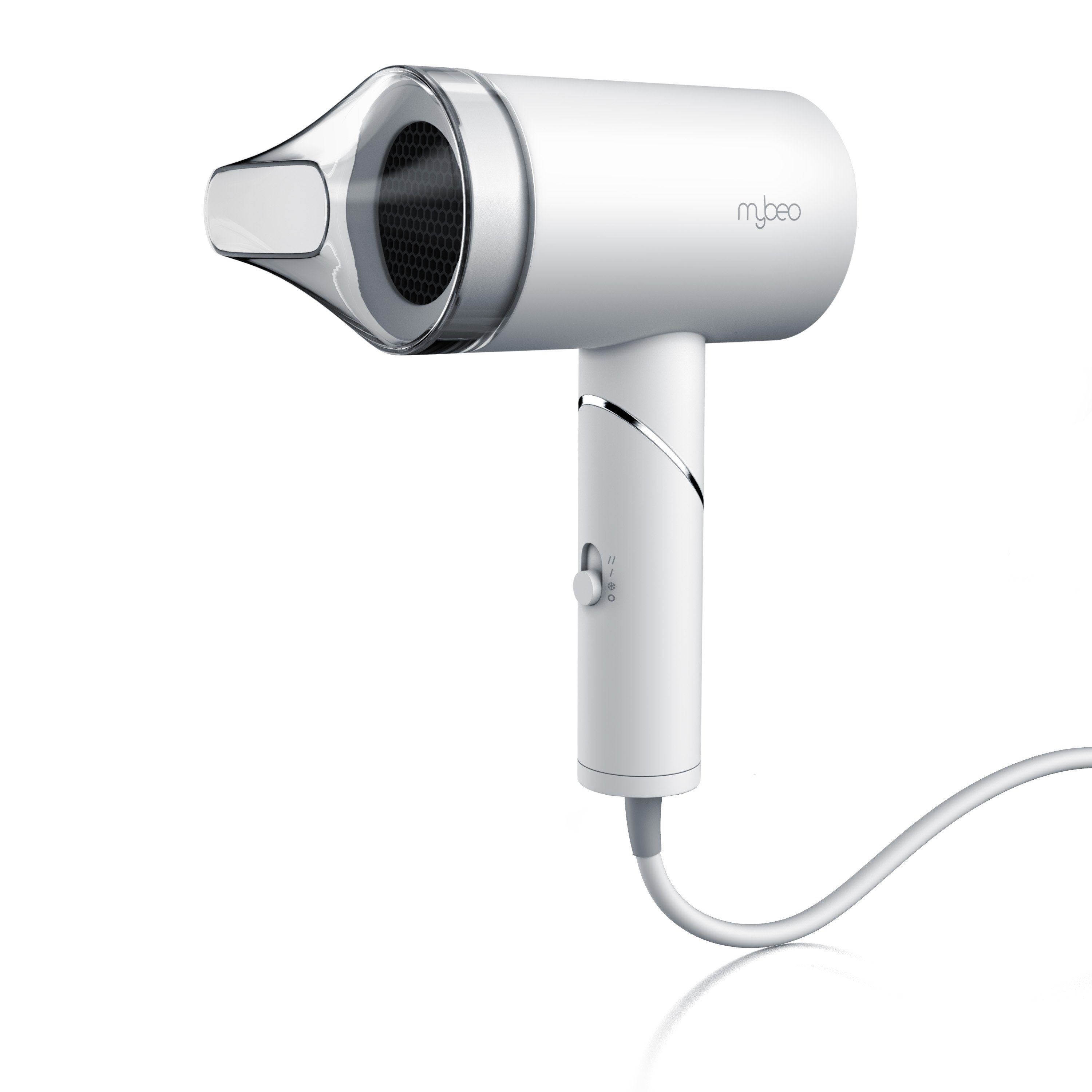 MyBeo Reisehaartrockner, Haartrockner mit Ionisator & DC Motor, 3 Hitze Stufen, Kaltstufe