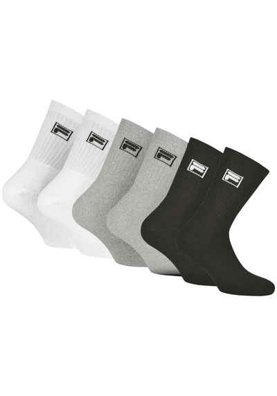 Fila Спортивные носки (Packung, 6-Paar) Klassische Tennissocken im 6er Pack