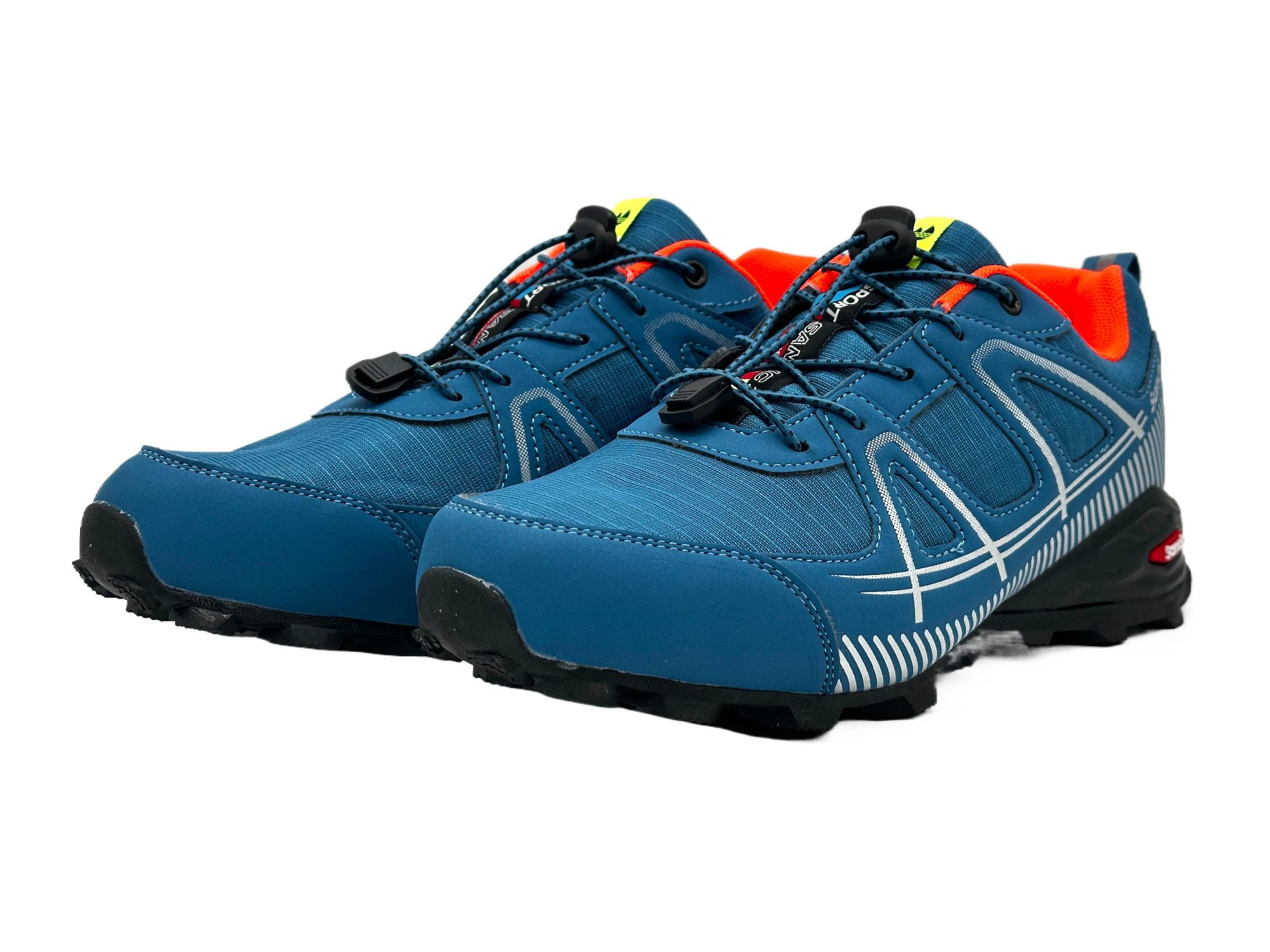 Nowaland Wanderschuhe multifunktionaler Outdoorschuh Trekkingschuh Schnellverschluss, Atmungsaktives Mesh, Stoßdämpfende Sohle