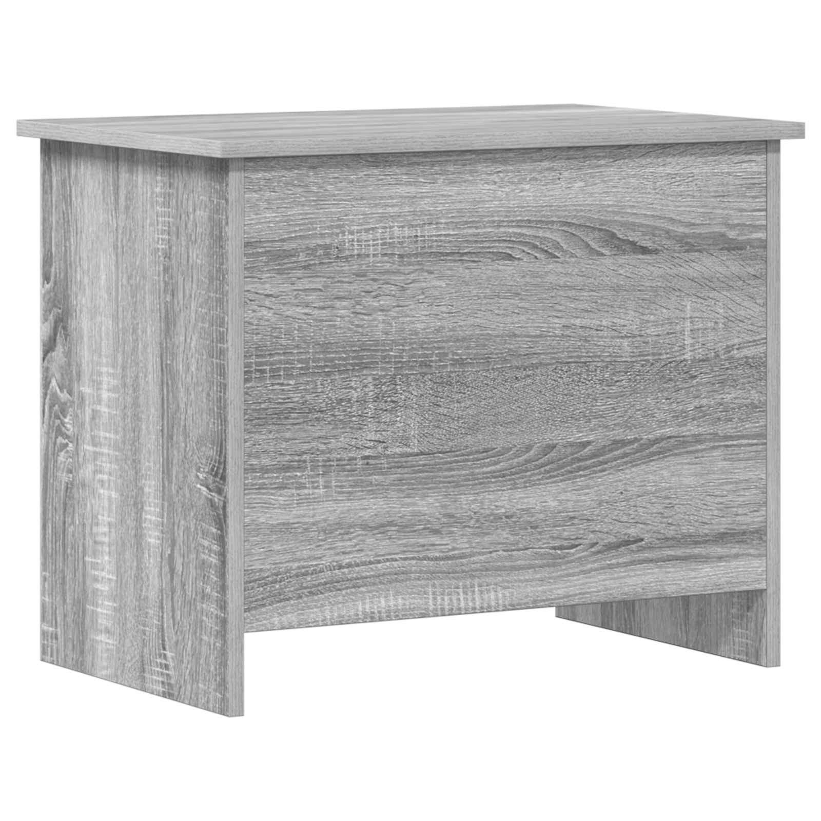 vidaXL Aufbewahrungsbox Aufbewahrungstruhe Grau Sonoma 60 x 40 x 50 cm Holzwerkstoff (1 St)