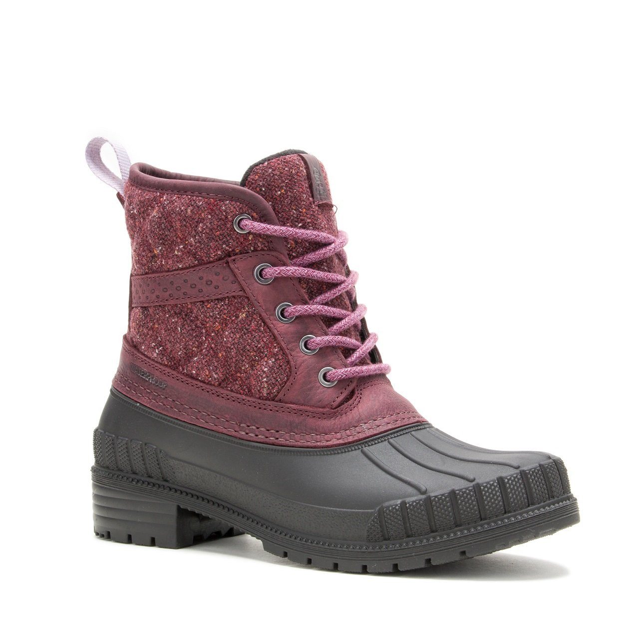 Sienna Mid 2 Leder - Made in Canada - burgunderrot Damen Winterstiefel