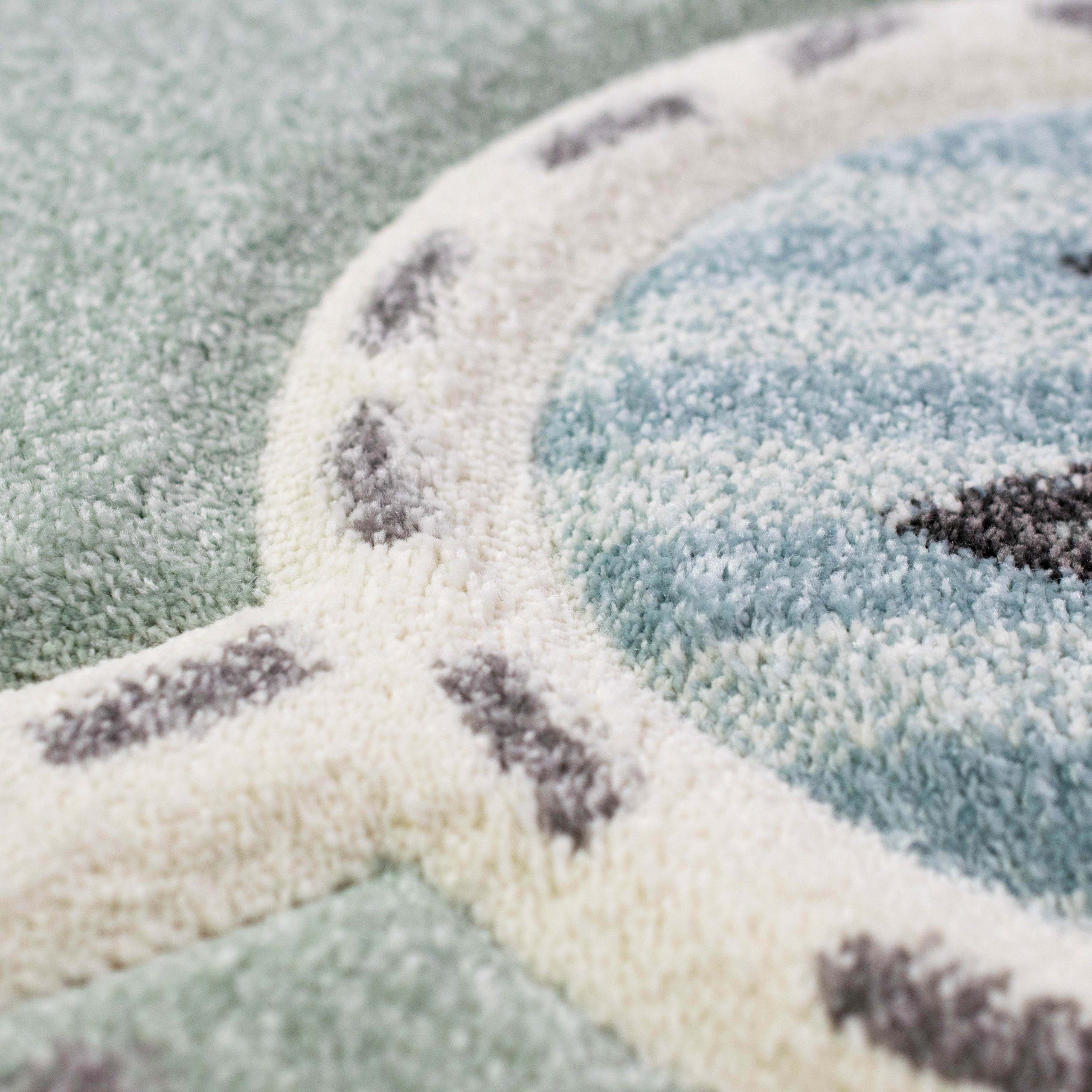 TeppichHome24 Kinderteppich Kinderteppich Straßenteppich Junge mit Straßen günstig online kaufen