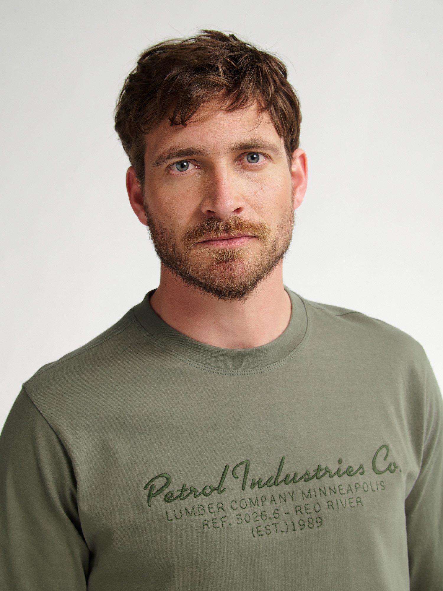 Petrol Industries Langarmshirt Baumwollqualität