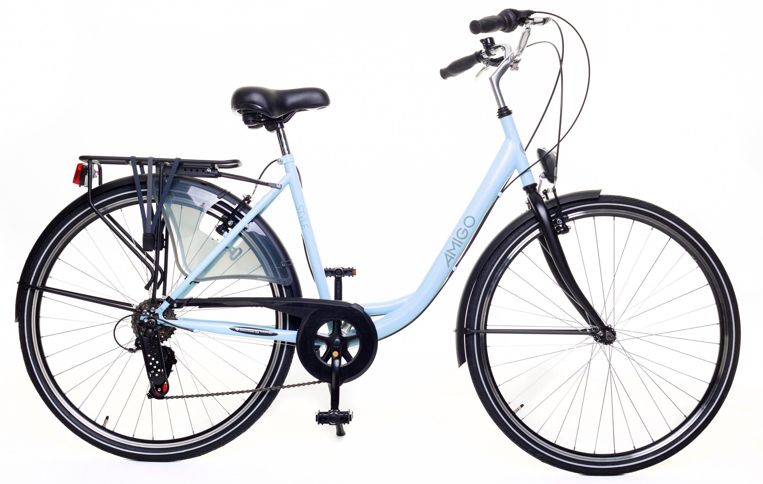 LeNoSa Cityrad »28 Zoll Damen Fahrrad 6G Felgenbremse«, 6 Gang Shimano  online kaufen | OTTO