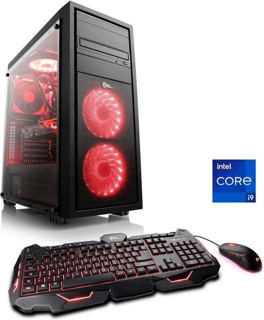 CSL HydroX V9110 Wasserkühlung Gaming-PC (Intel® Core i9 Core™ i9-11900F, GeForce RTX 3060, 16 GB RAM, 1000 GB SSD, Wasserkühlung)