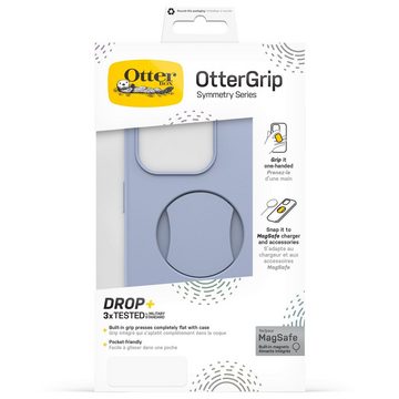Otterbox Backcover OtterGrip Symmetry Hülle für Apple iPhone 15 Pro für MagSafe, Sturzsichere, schützende Hülle mit eingebautem Griff, 3x getestet